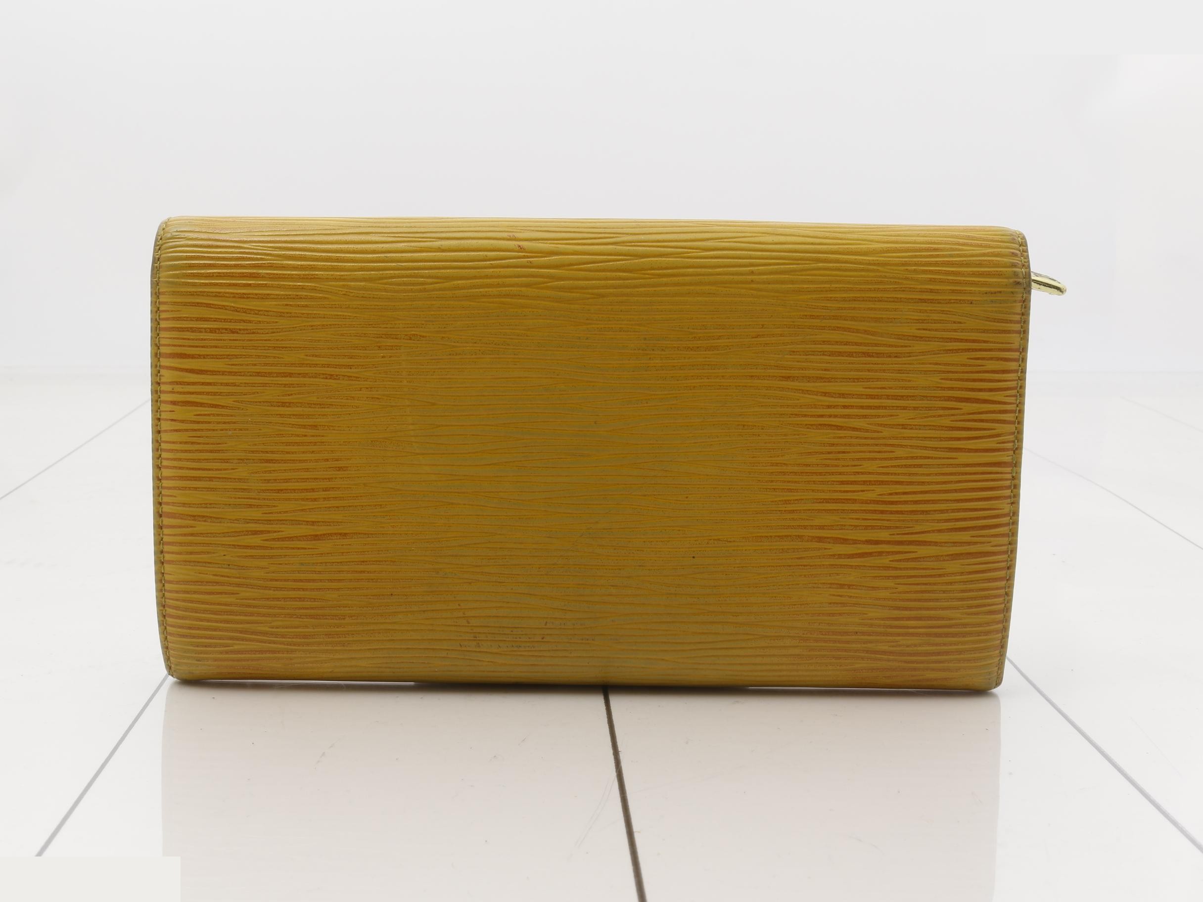 Pochette Portemonnaie Credit Tassili Yellow — view 2