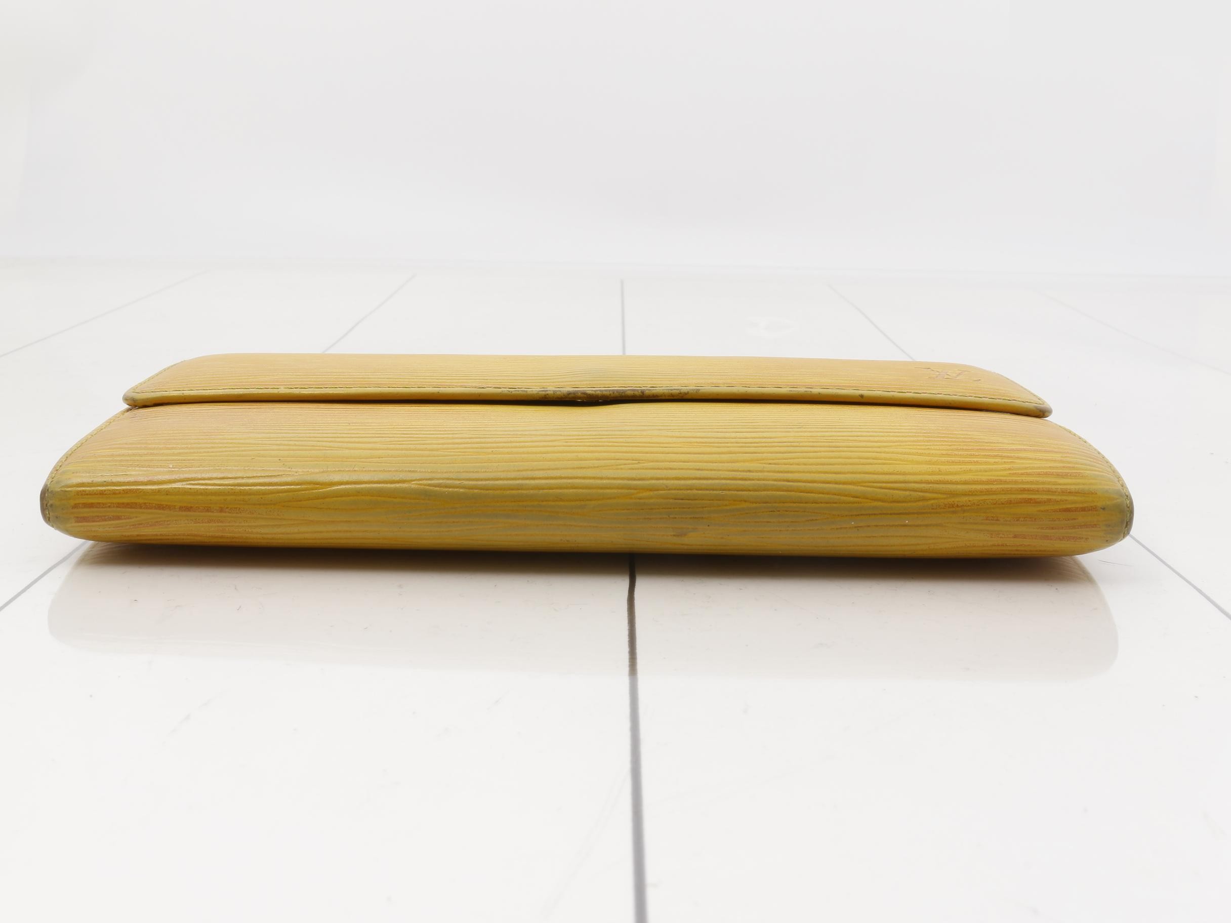 Pochette Portemonnaie Credit Tassili Yellow — view 3