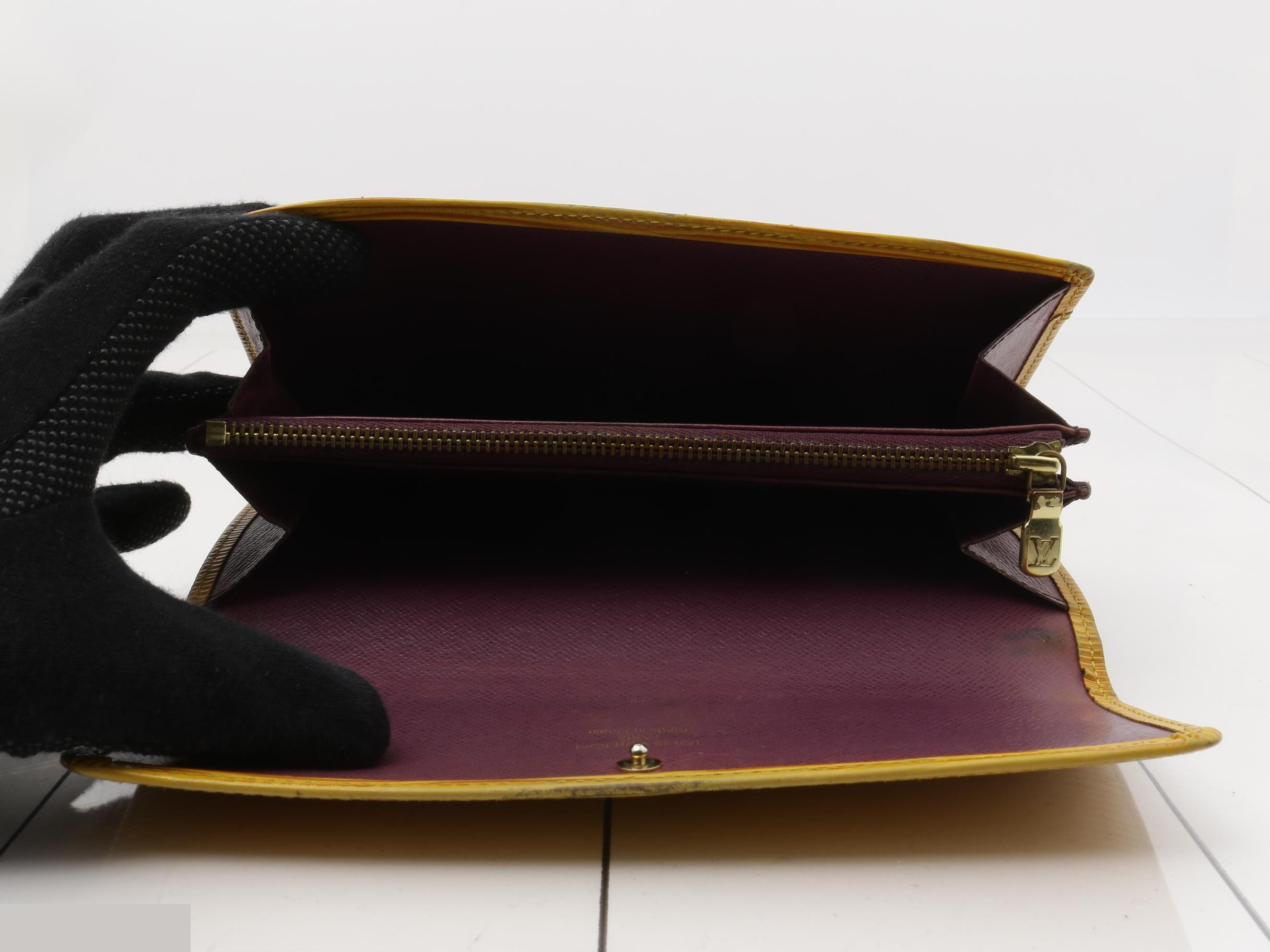 Pochette Portemonnaie Credit Tassili Yellow — view 4