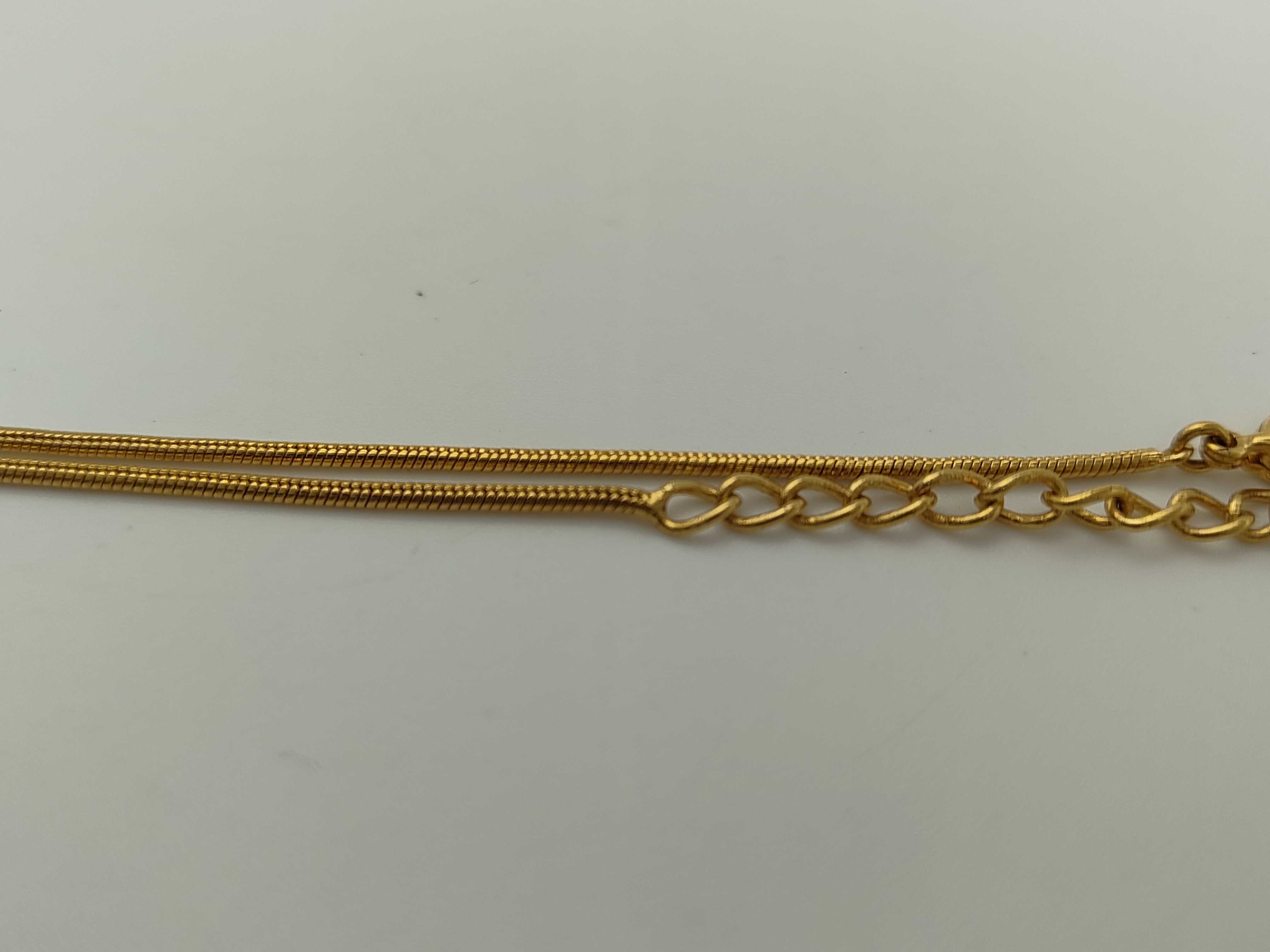 Christian Heart Motif Logo Gold Necklace — view 5