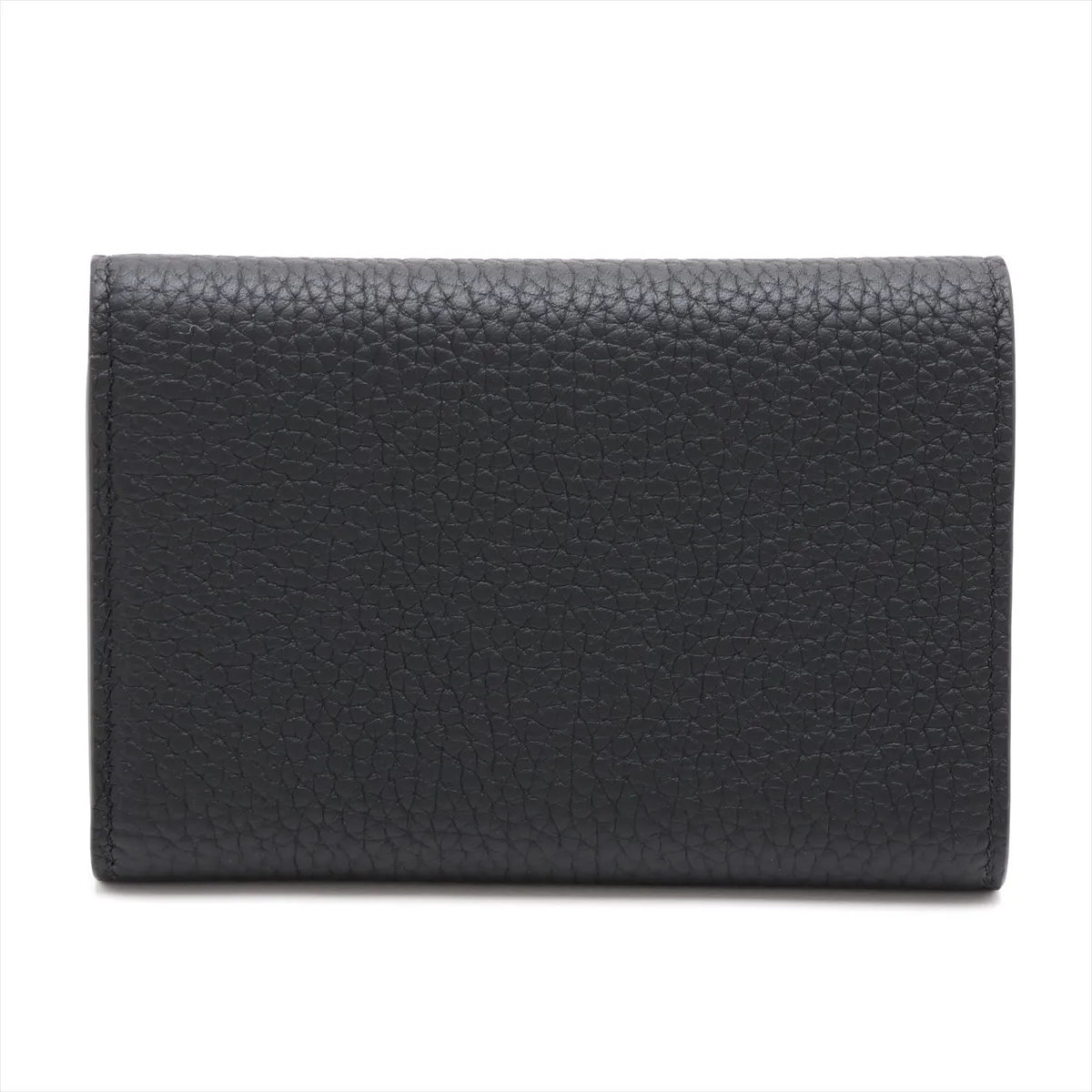 Taurillon Portefeuille Capucines Compact M82764 Noir Compact Wallet (RFID detected) — view 2