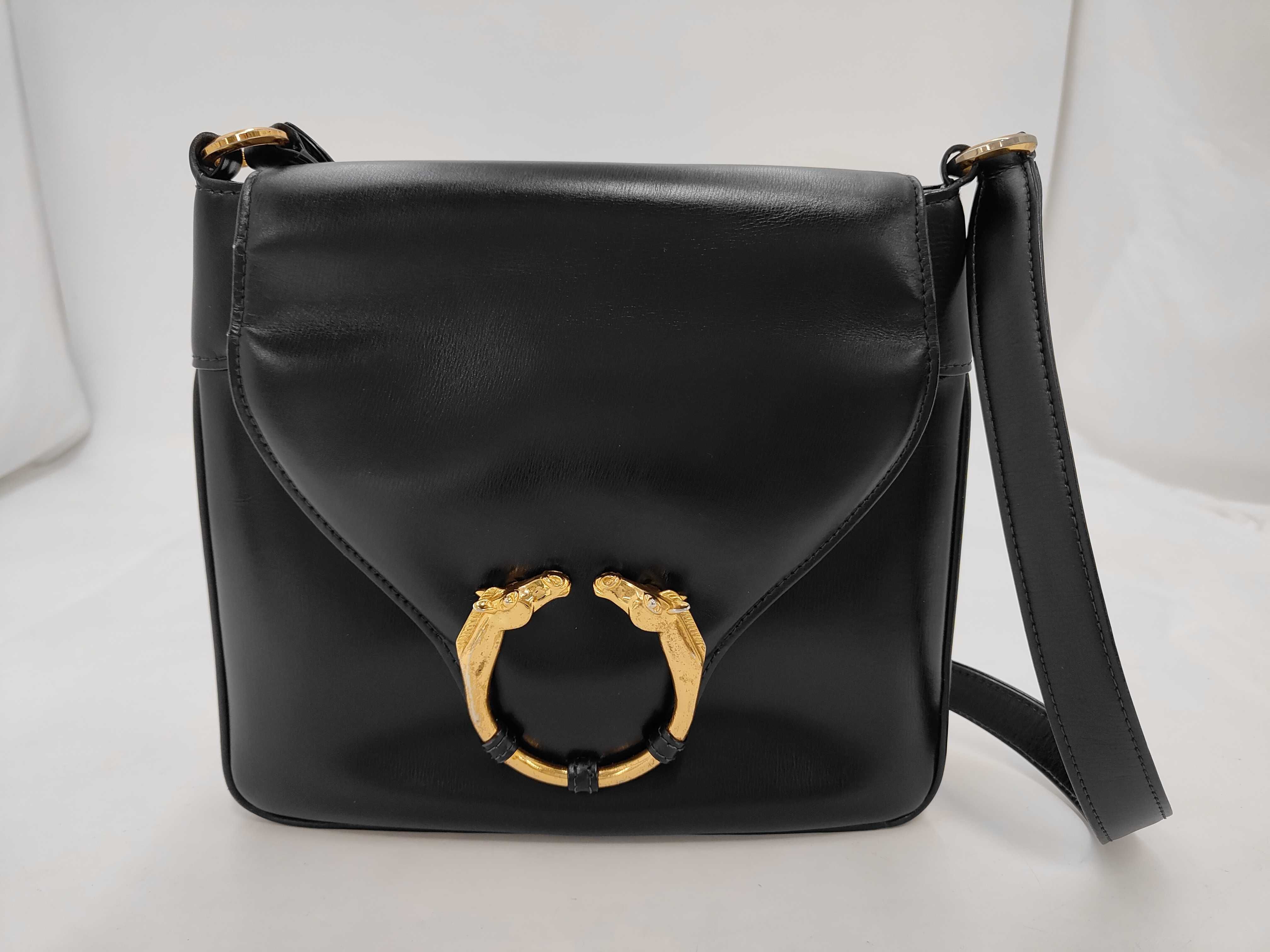 Equestrian Double Horseshoe Shoulder Bag