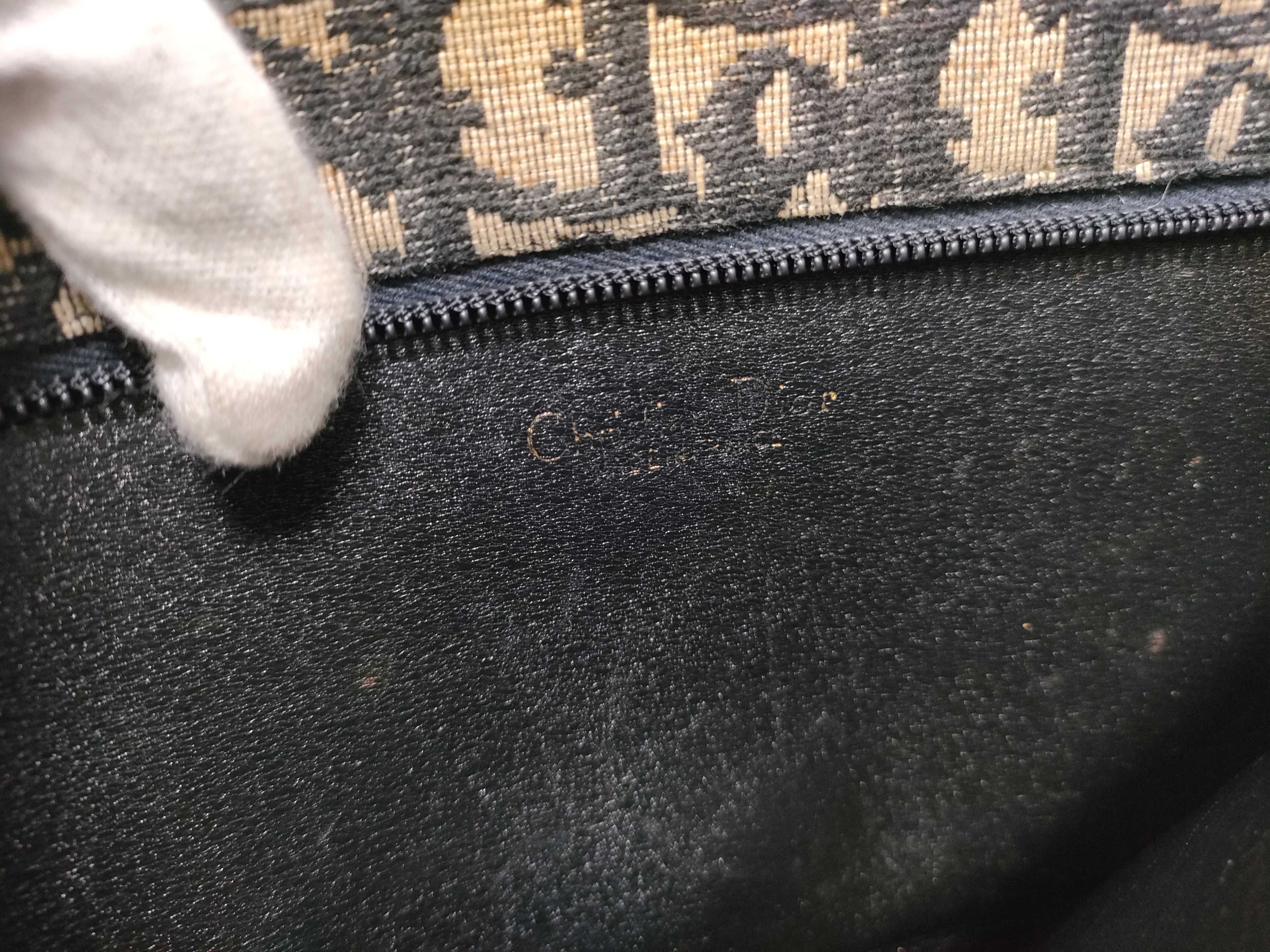 Trotter Christian Dior Trotter Shoulder Bag Black Shoulder Bag — view 14