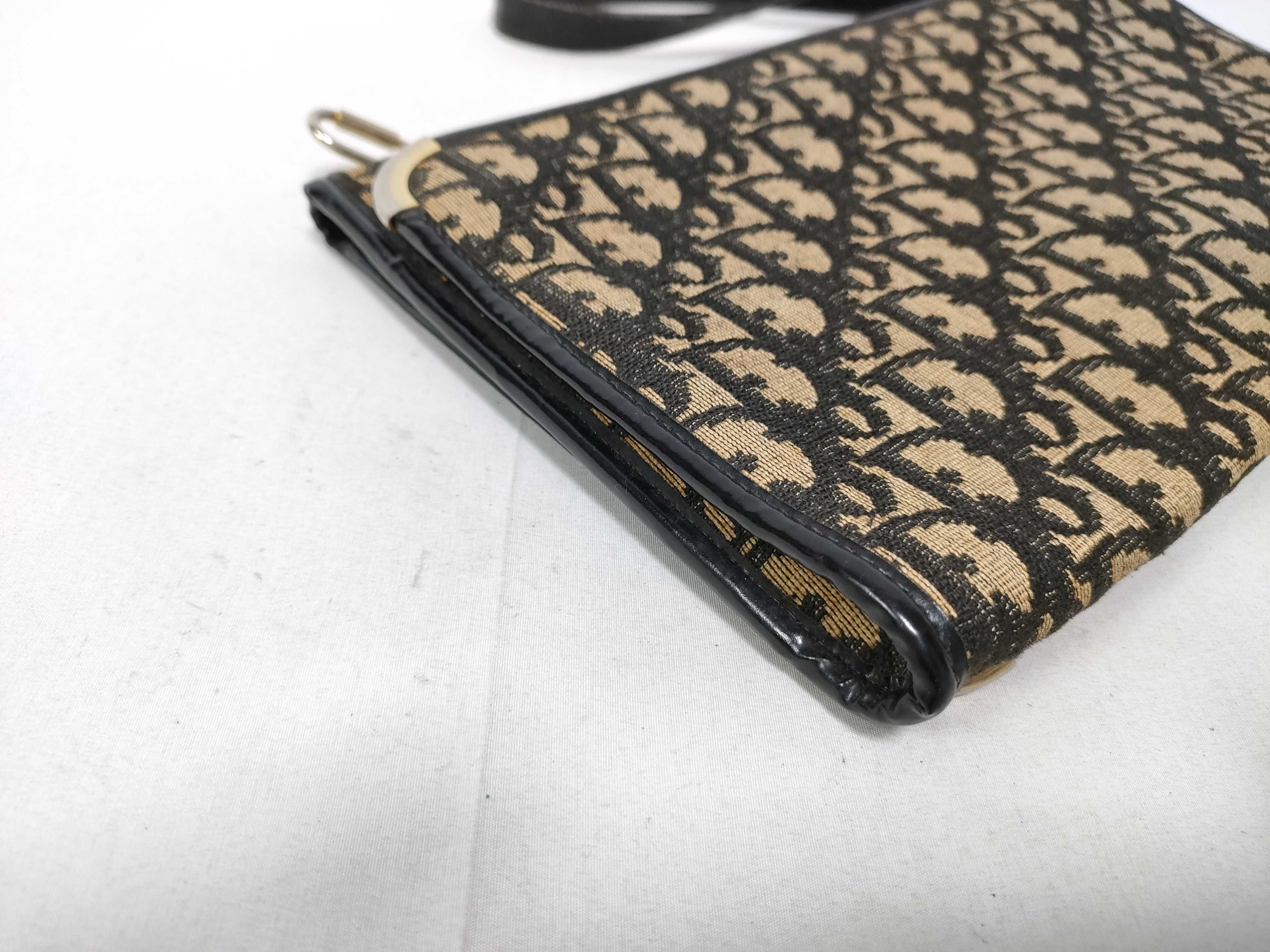 Trotter Christian Dior Trotter Shoulder Bag Black Shoulder Bag — view 5