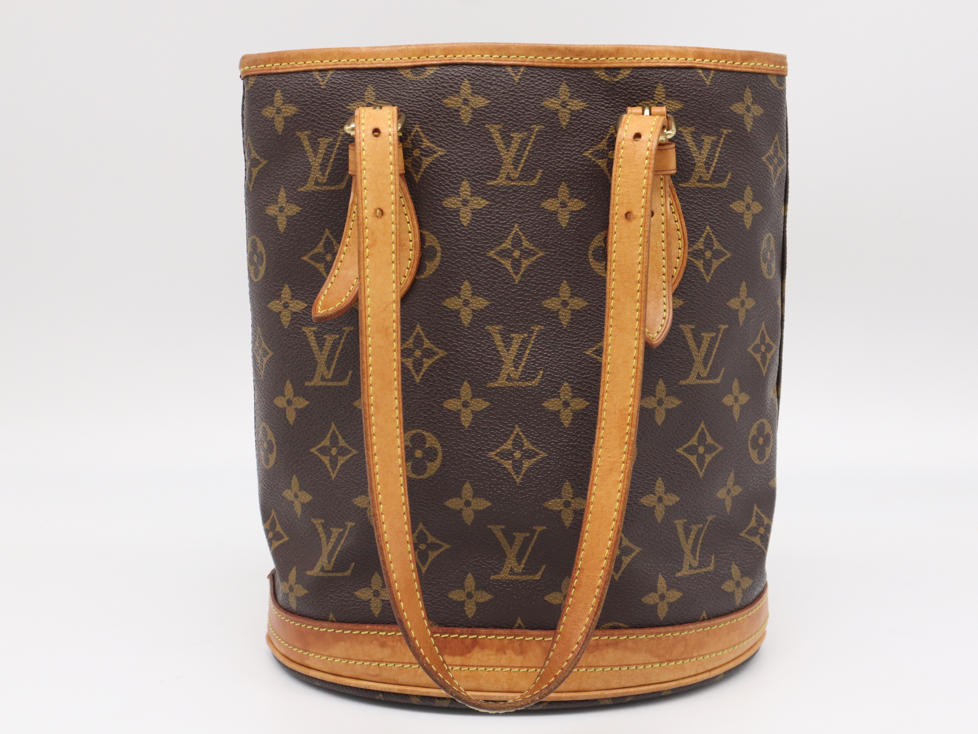 M42238 Monogram Bucket PM Tote Bag — view 2