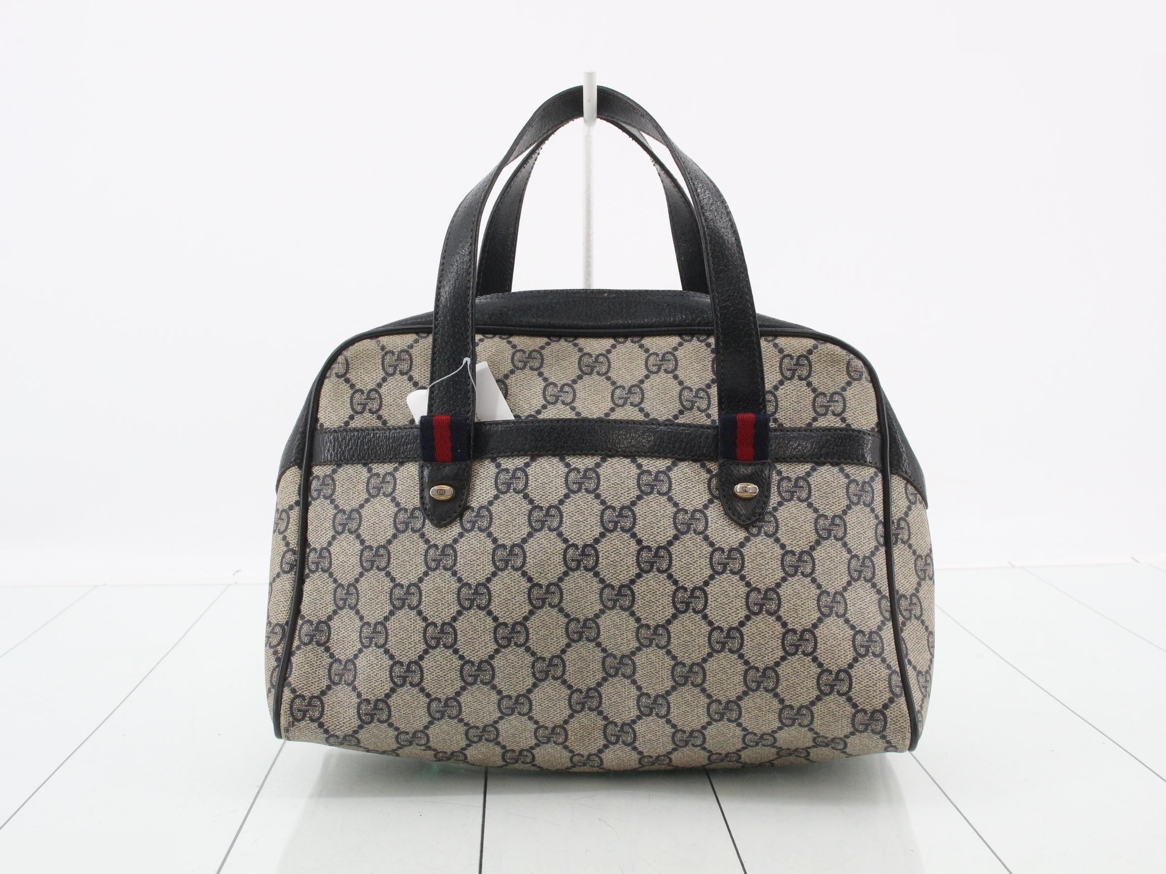GG Supreme Boston Bag