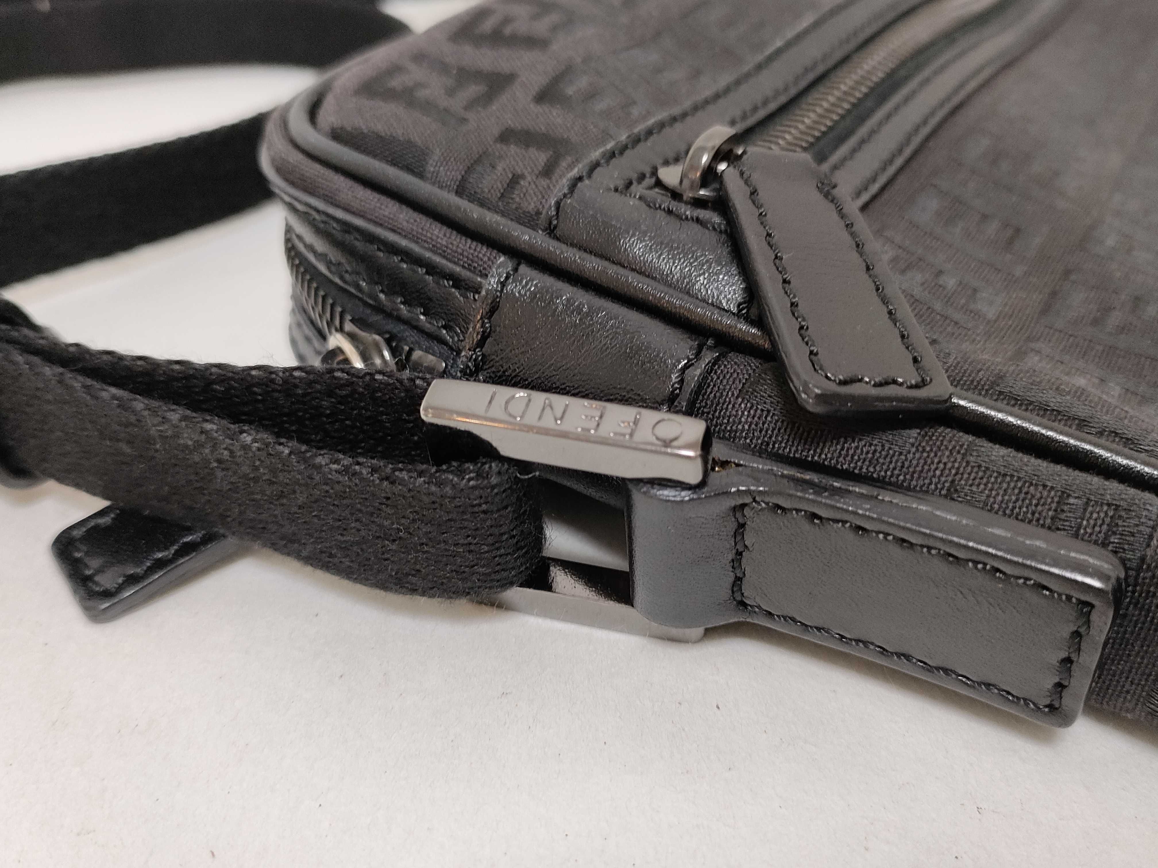 Zucca pattern Fendi Zucchino shoulder bag — view 5