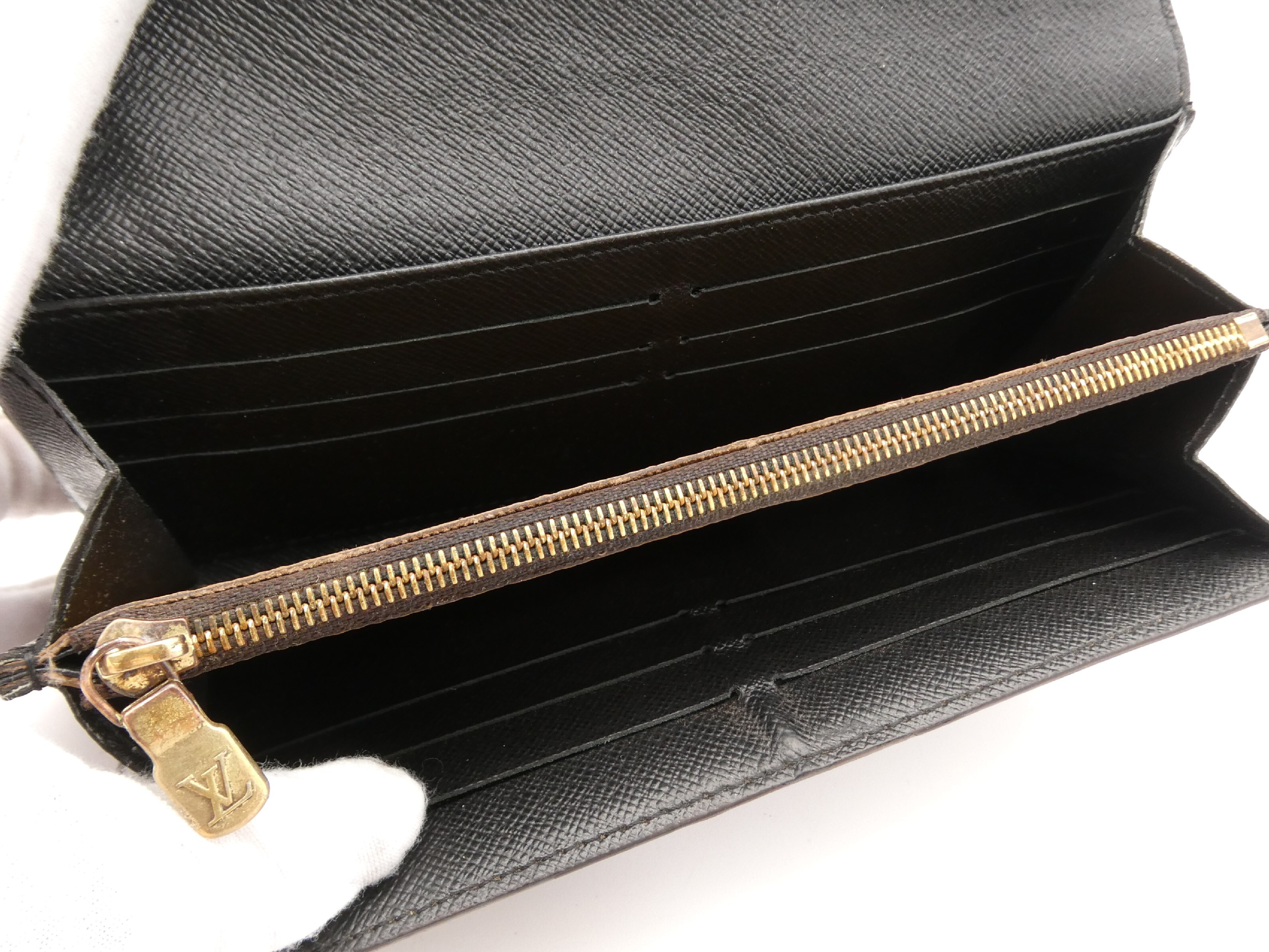 Monogram Giant Reverse Portefeuille Sarah Wallet (IC sensor enabled) — view 6