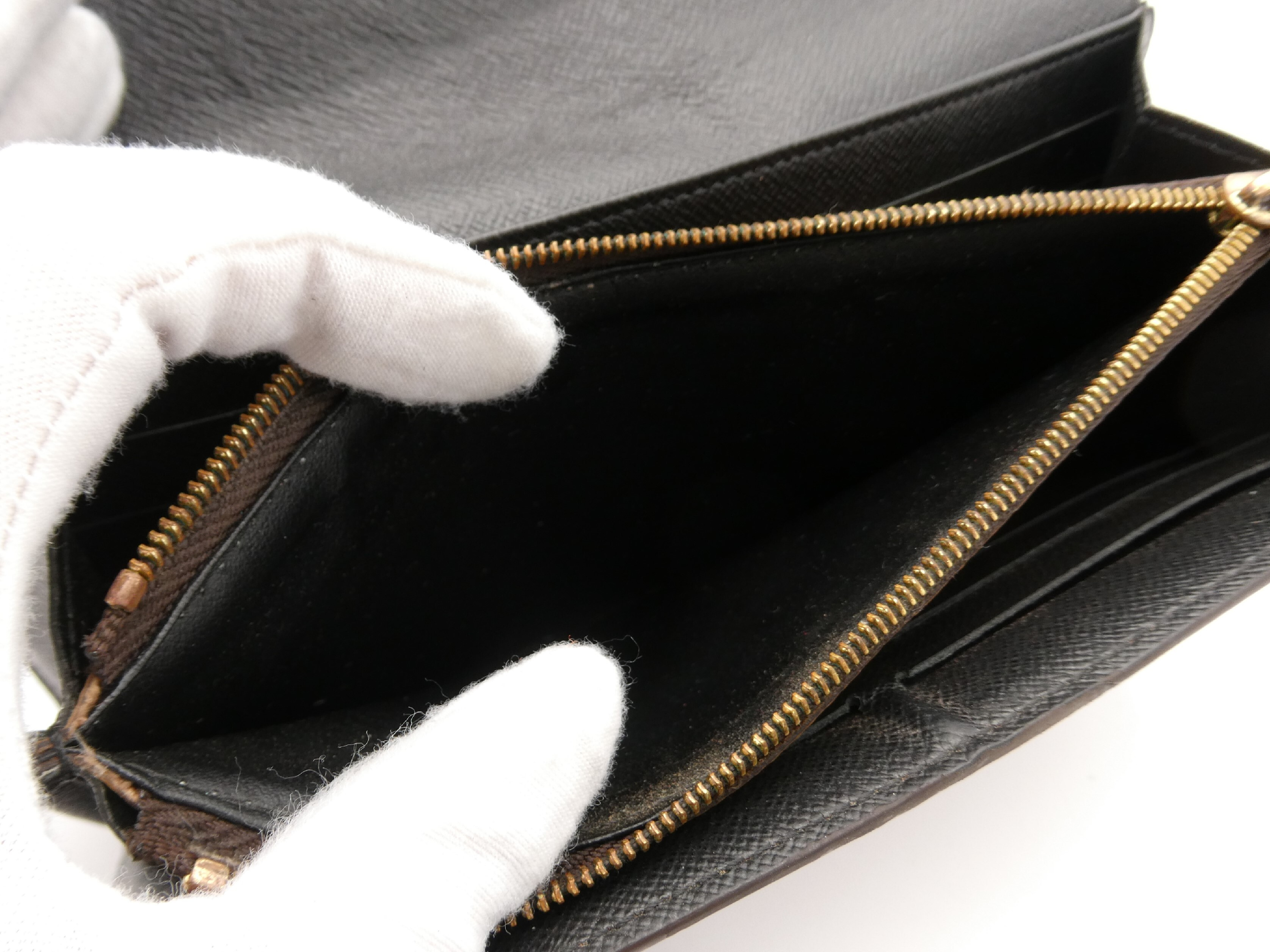Monogram Giant Reverse Portefeuille Sarah Wallet (IC sensor enabled) — view 7