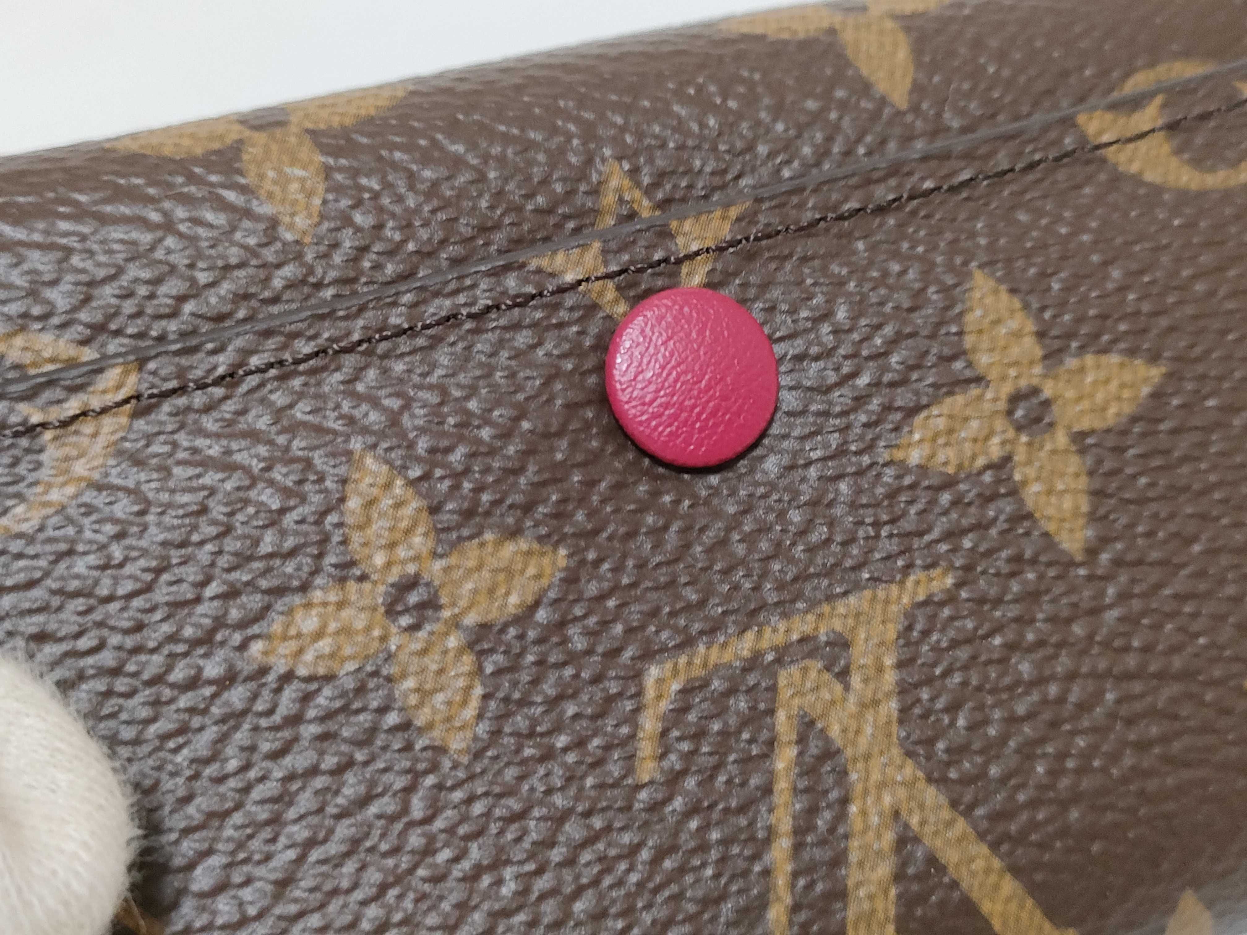 Monogram Multicles 6 M60701 Fuchsia FRID Key Case — view 7