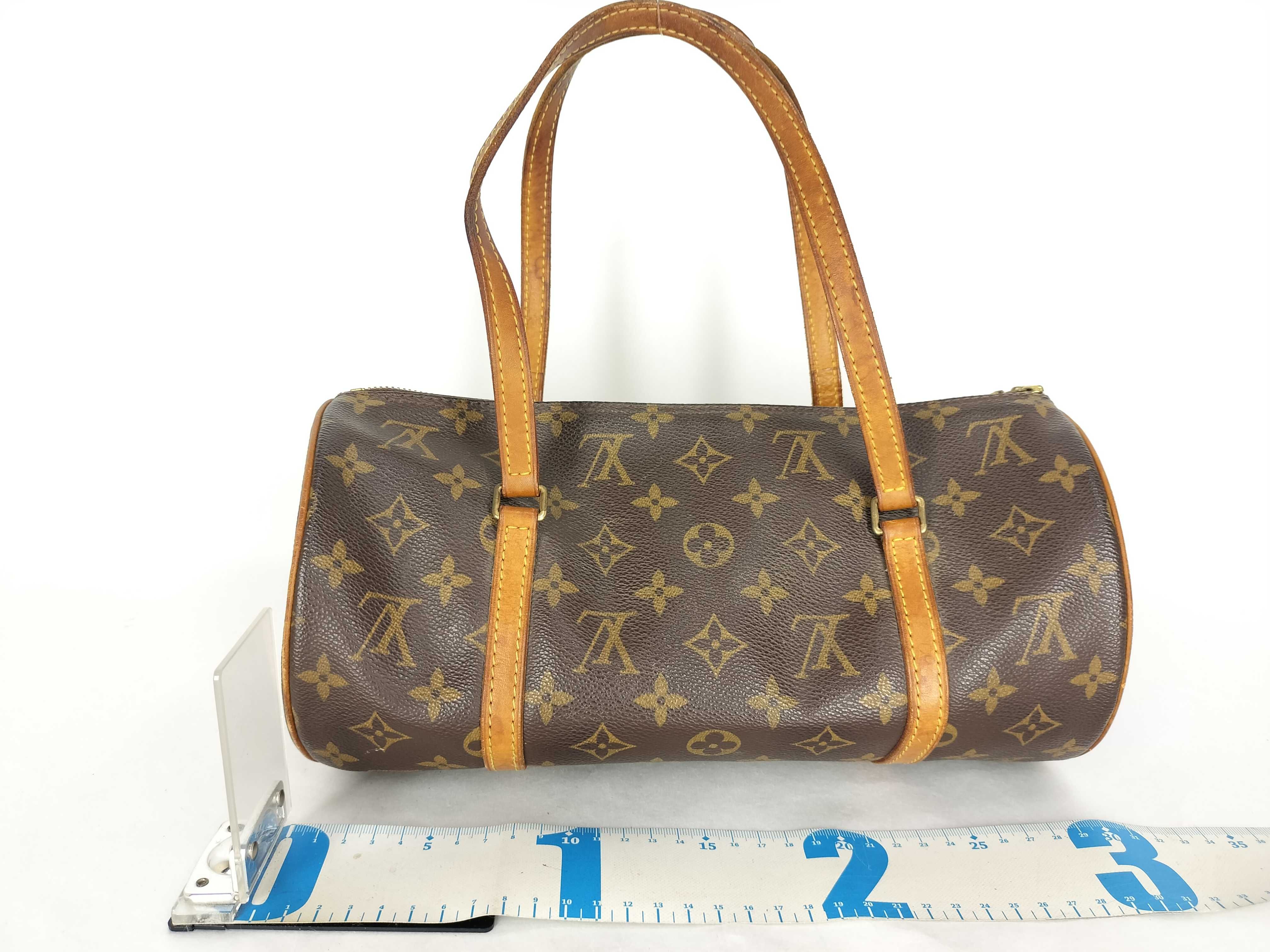Monogram Papillon 30 M51385 SP0054 Brown Handbag — view 2
