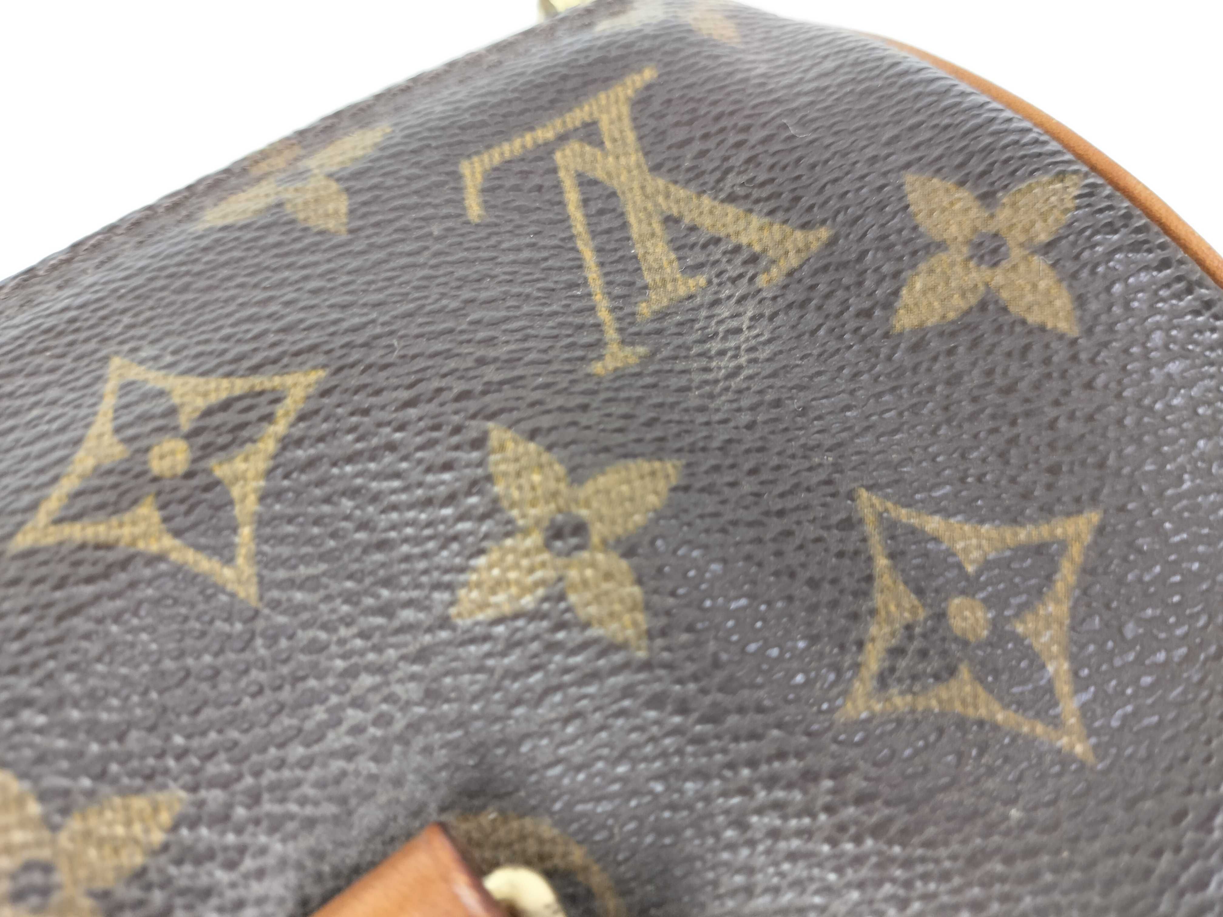 Monogram Papillon 30 M51385 SP0054 Brown Handbag — view 14