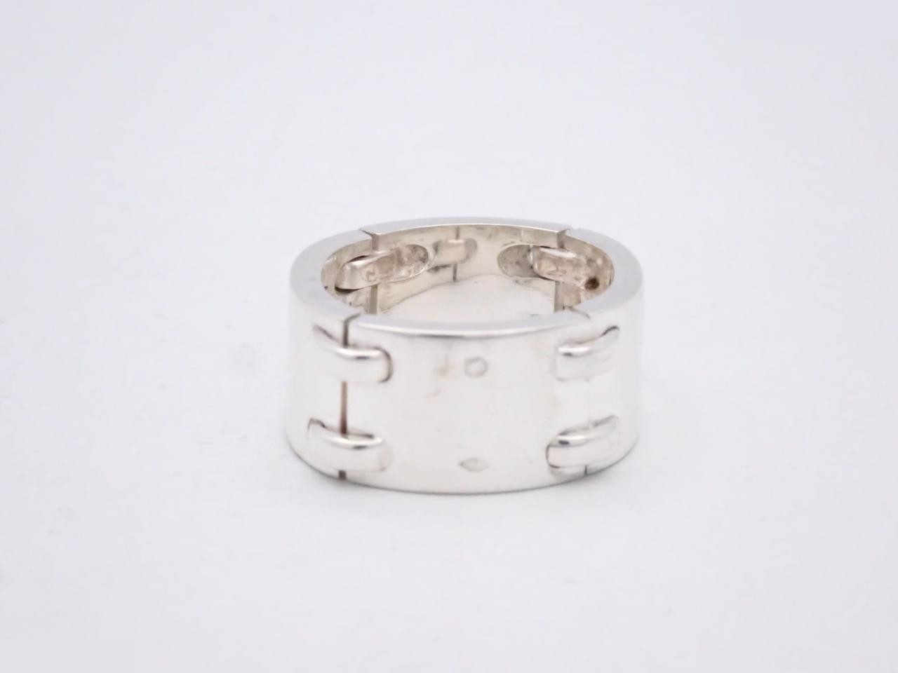 Musktail ring, stamped 56, actual size #15, Ag925/12.9g — view 2