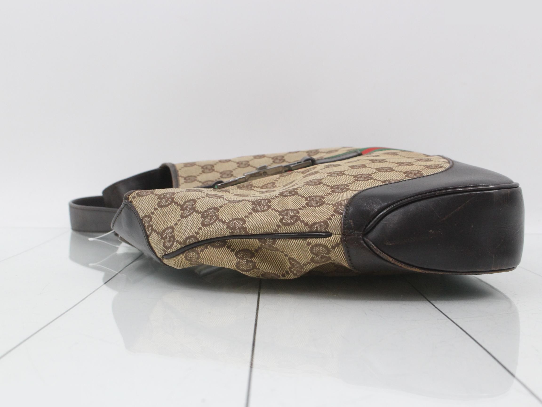 GG Canvas Jackie Sherry Shoulder Bag — view 4