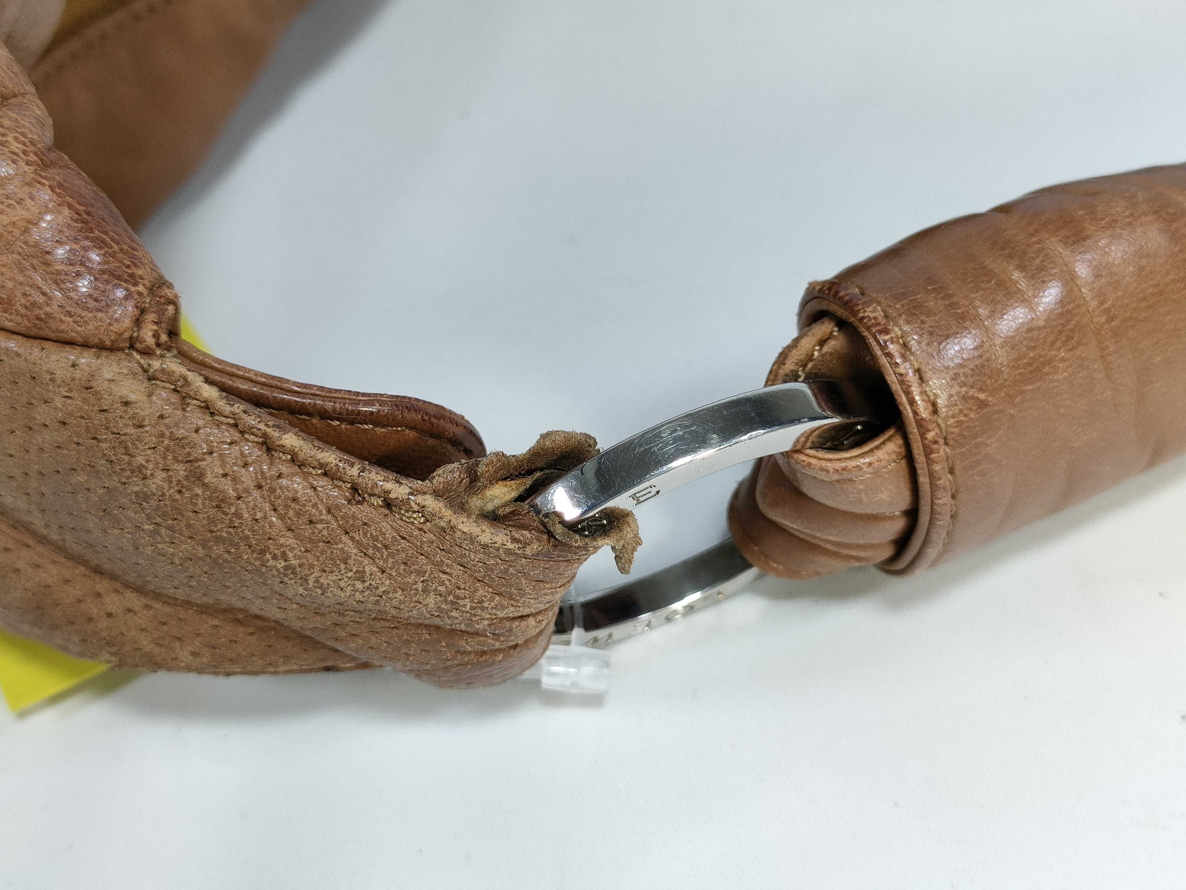 Leather One-Shoulder Bag — view 5
