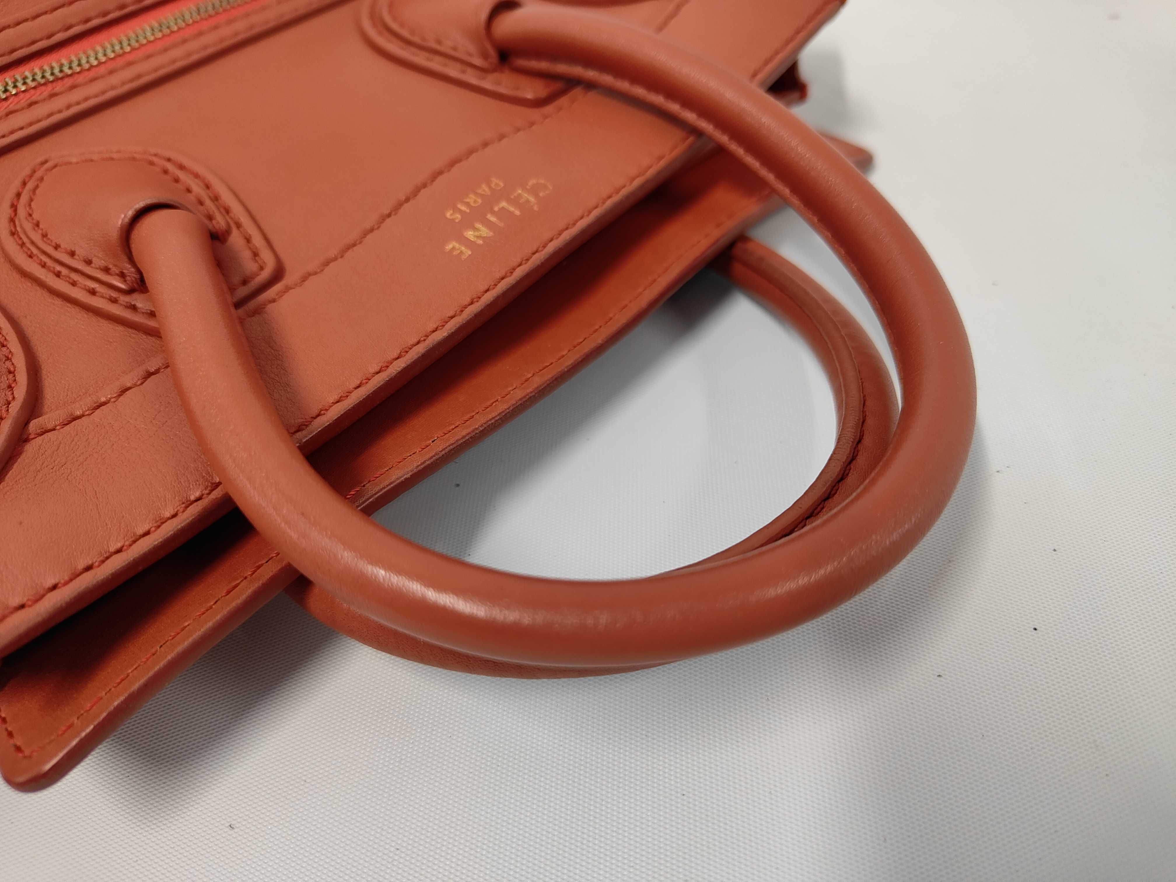 Luggage Nano Shopper Red Handbag — view 5