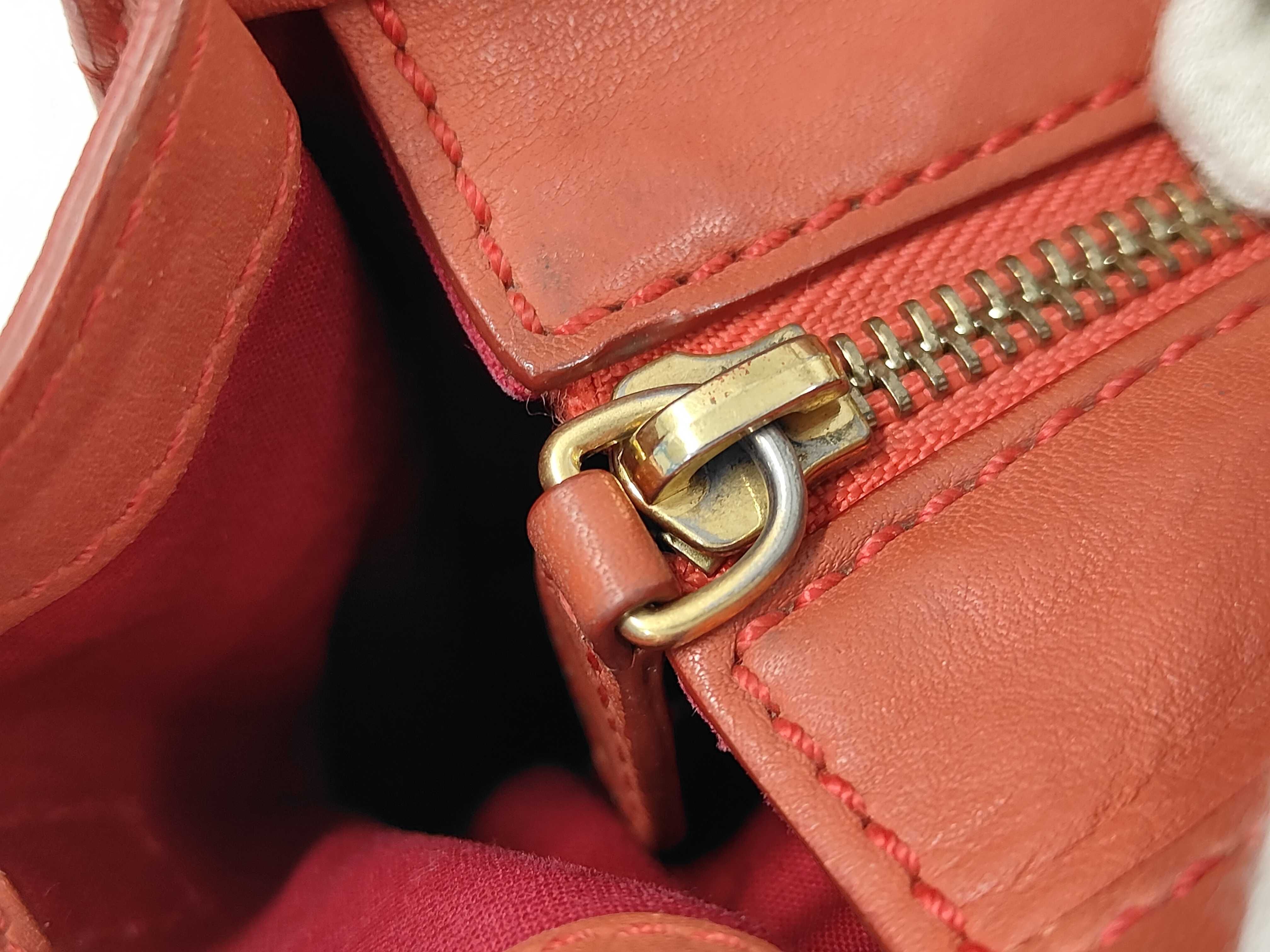 Luggage Nano Shopper Red Handbag — view 7