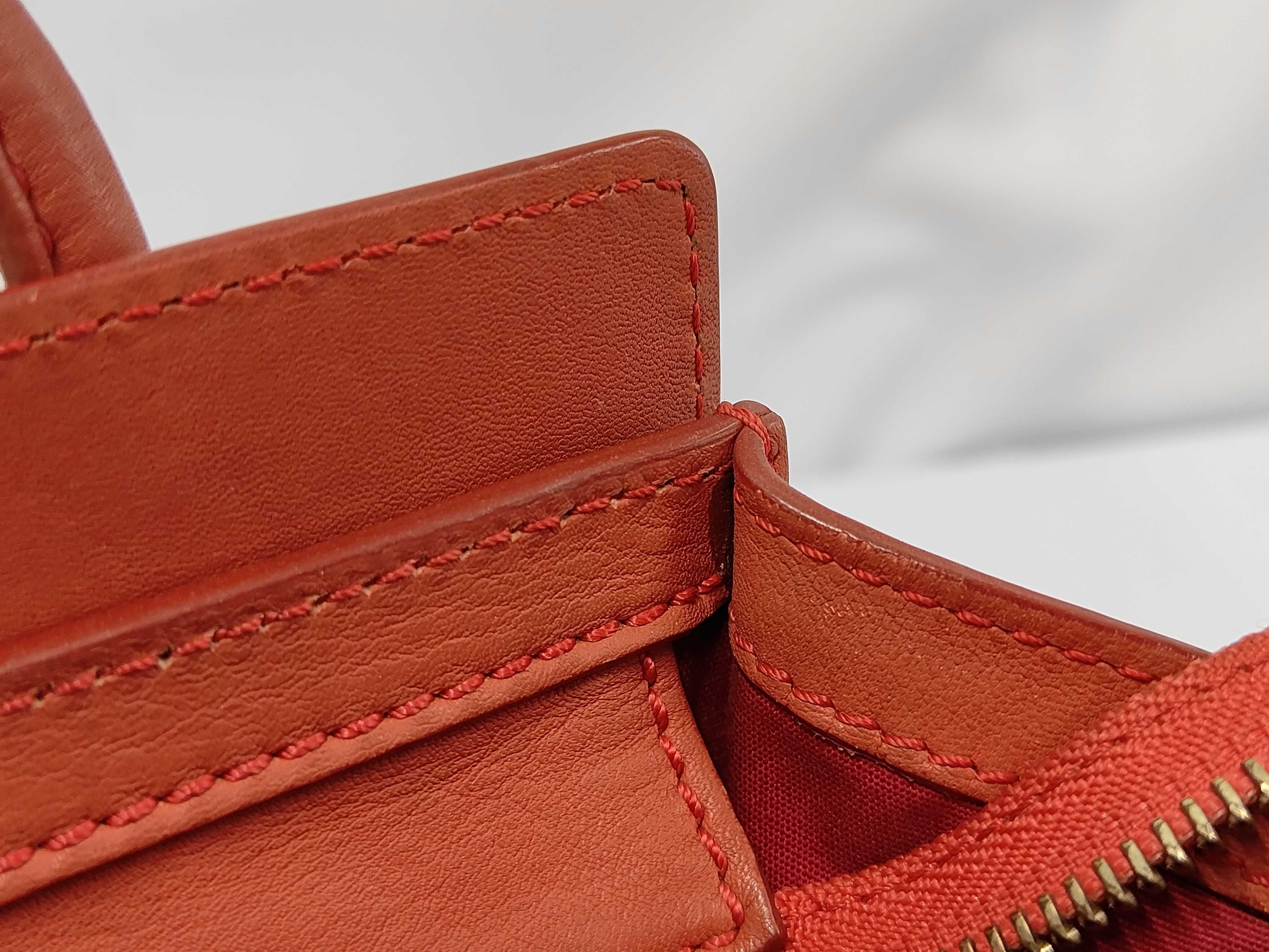 Luggage Nano Shopper Red Handbag — view 10