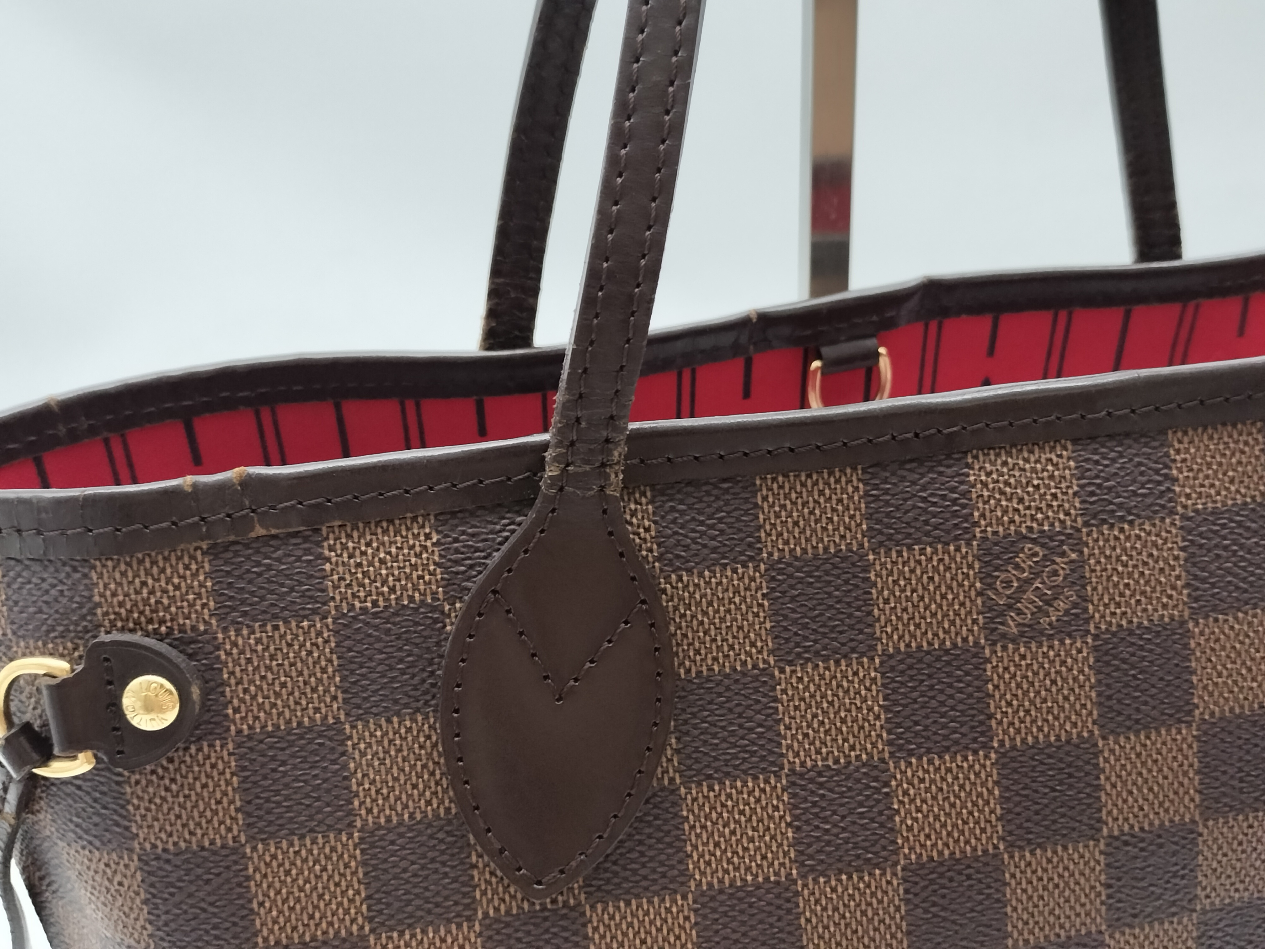 Damier Neverfull PM N51109 Tote Bag — view 12
