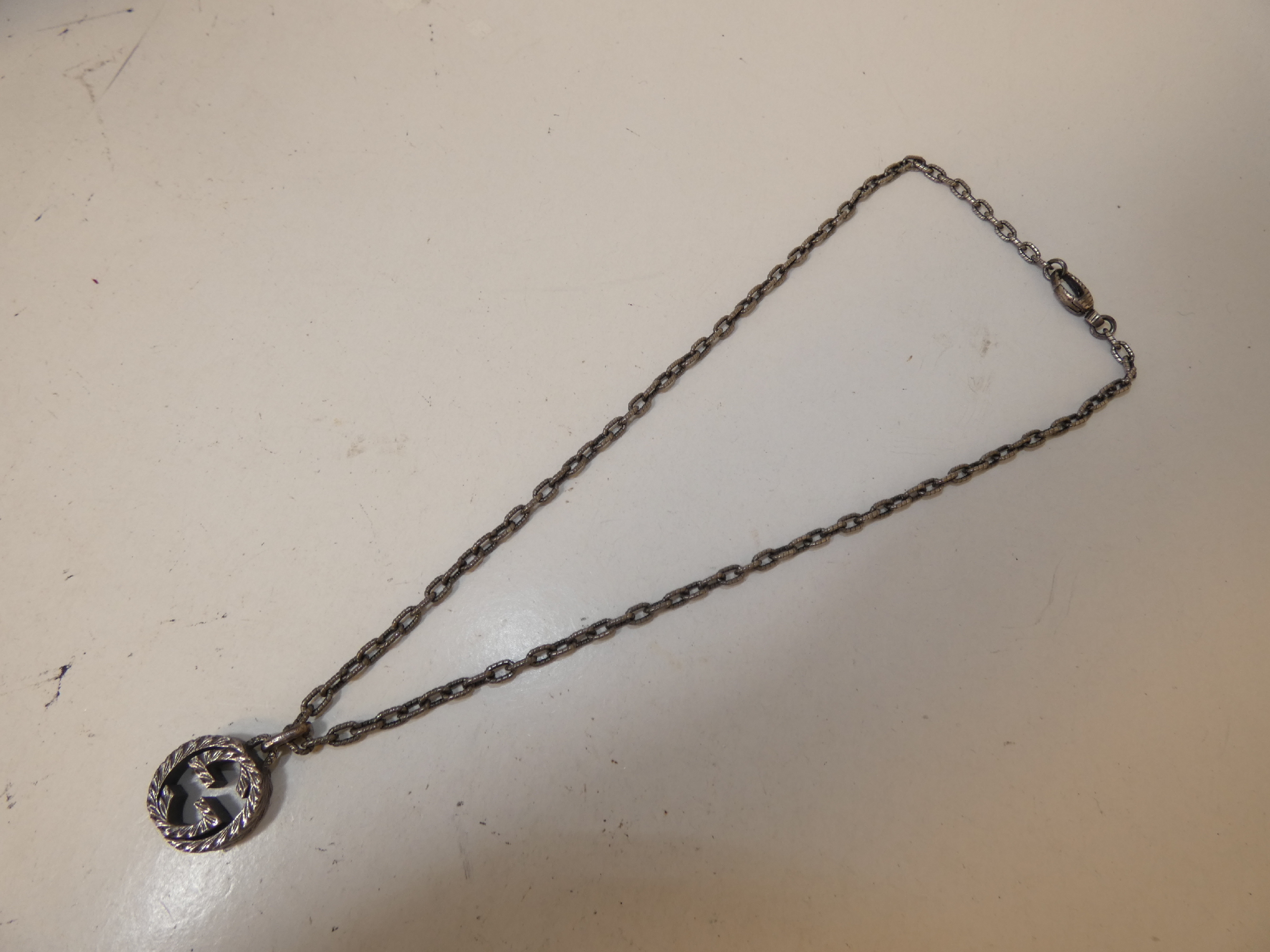 Interlocking Chain Necklace — view 4