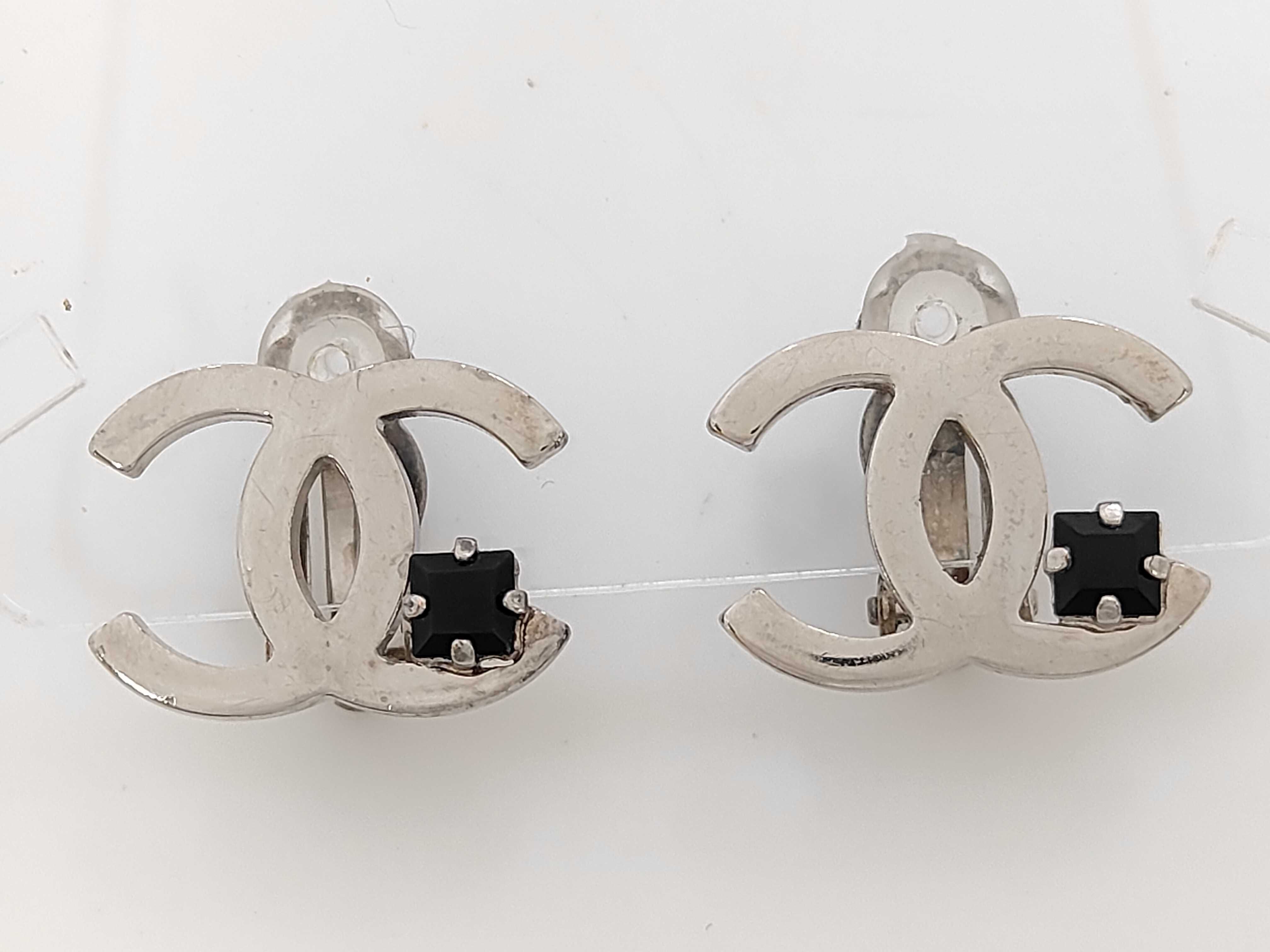 Coco Mark Earrings 05P Icon Silver Earrings
