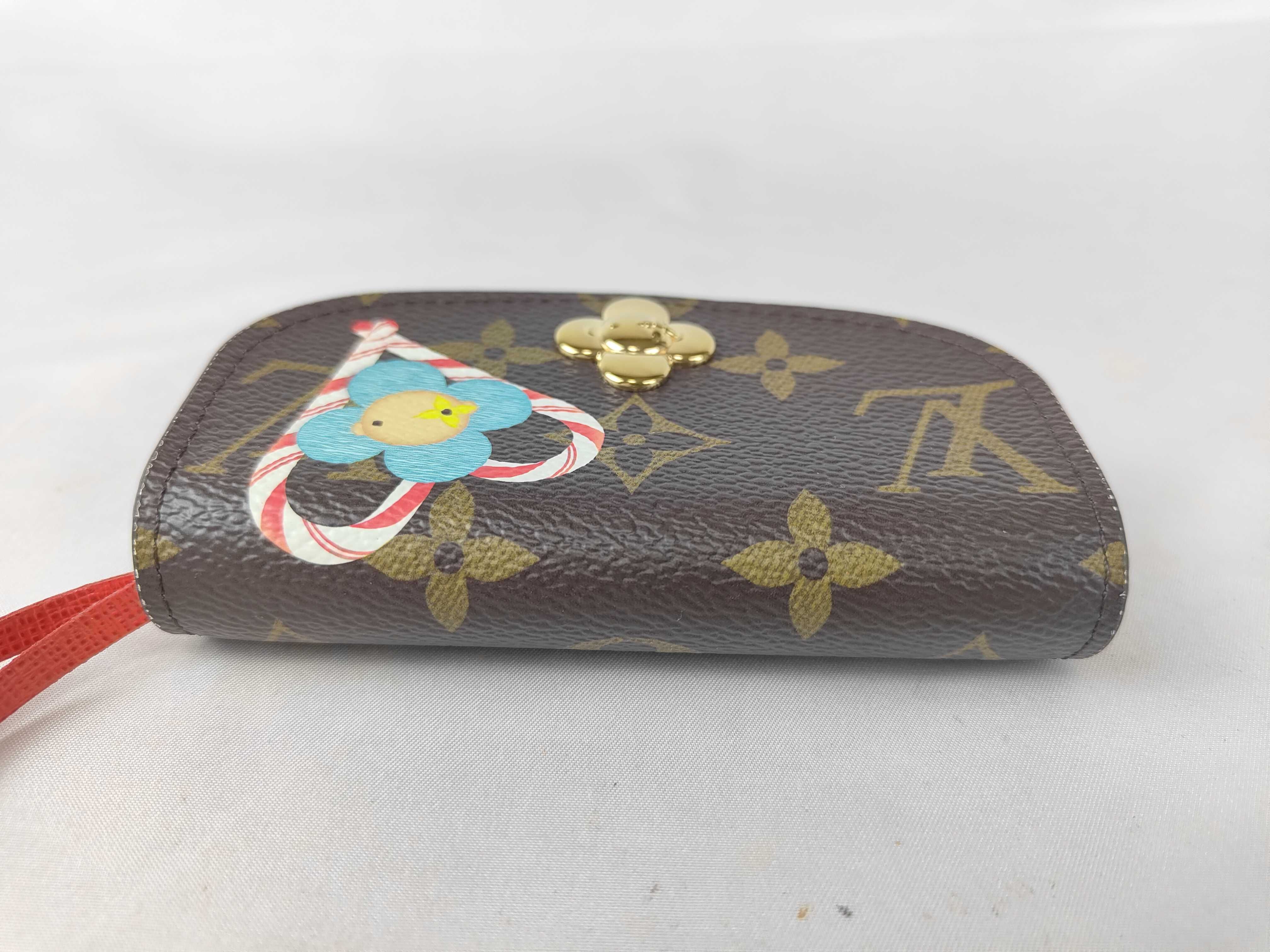 M12220 Wallet Portemonnaie Rosalie Vivienne Monogram Candy Factory Coin Case — view 3