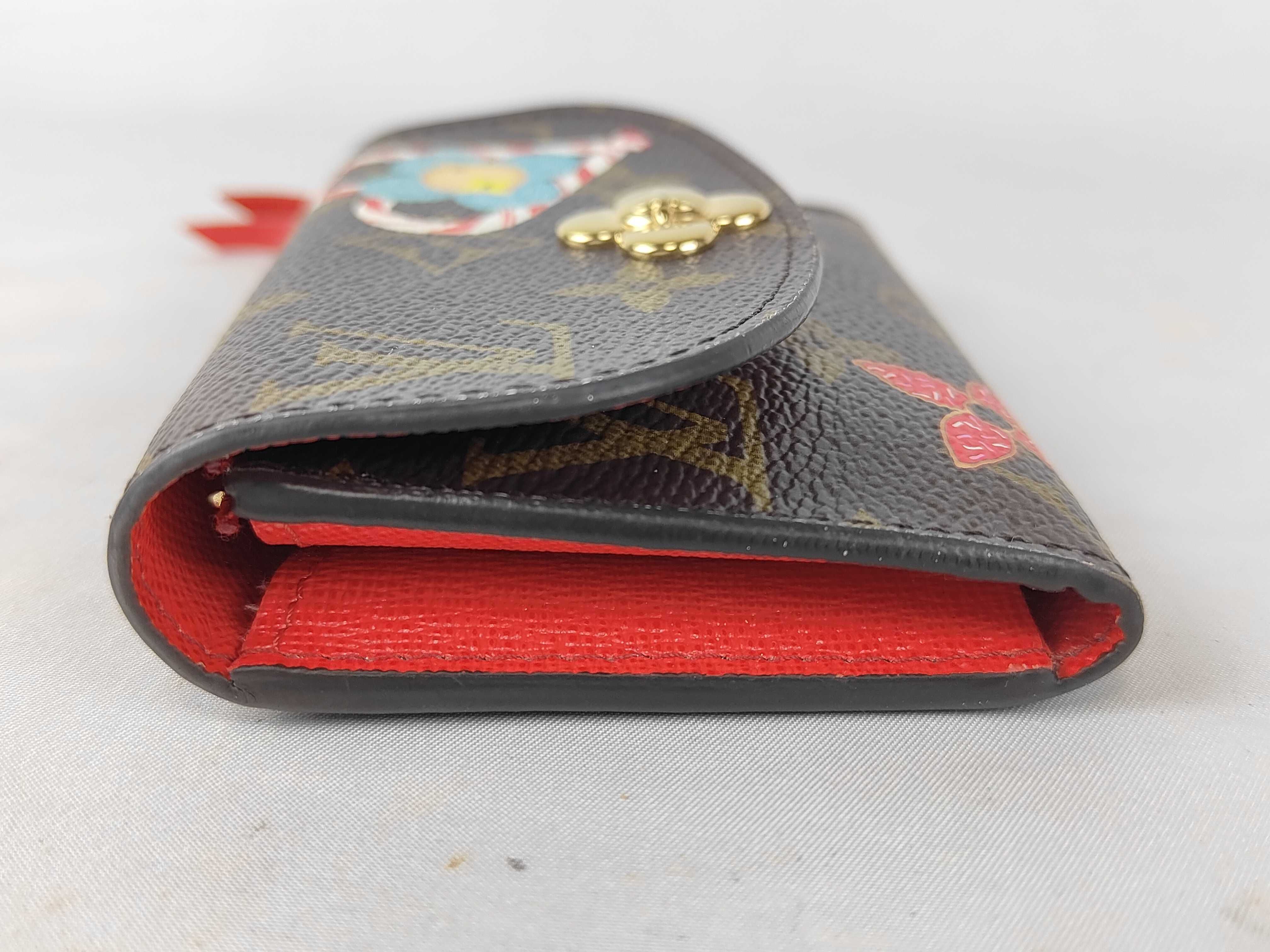M12220 Wallet Portemonnaie Rosalie Vivienne Monogram Candy Factory Coin Case — view 4