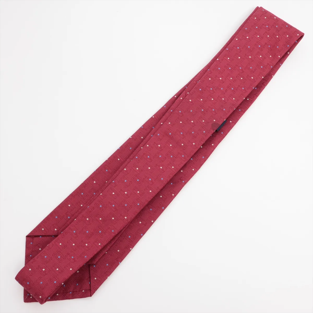 MR0197 Tie, Silk, Red, — view 2