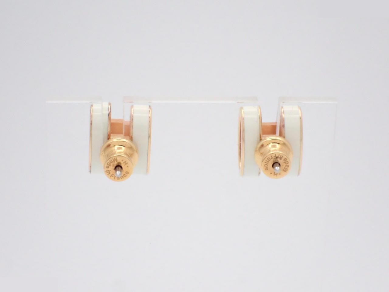 H Watch (Precious Metal) and Earrings — view 2