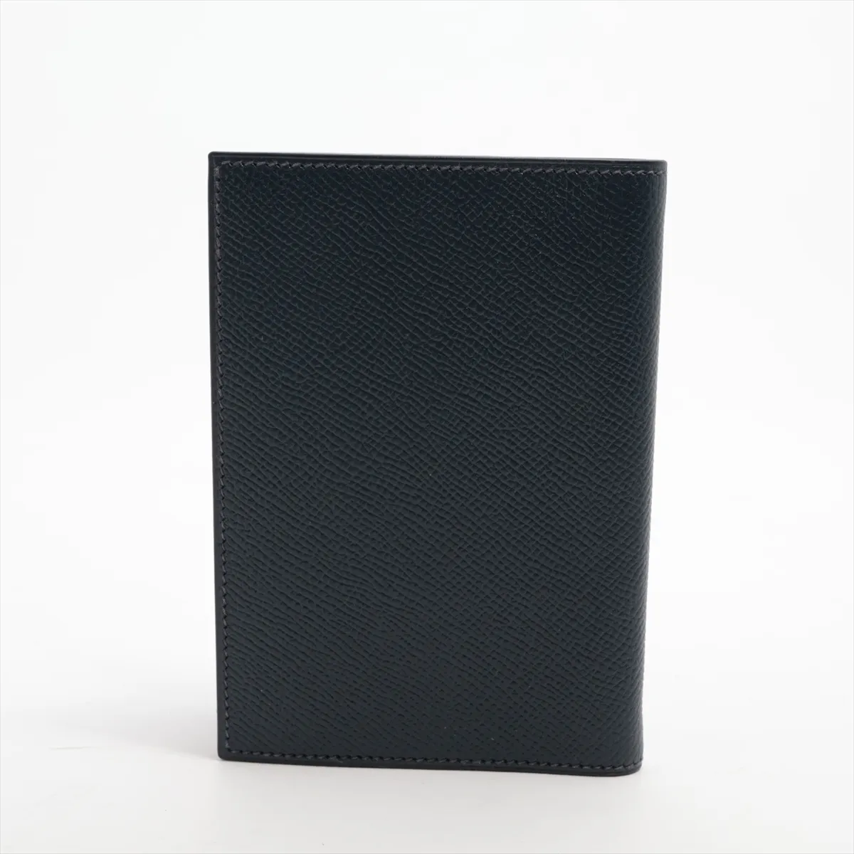 Agenda Mini, Veau Epsom leather, notebook cover, navy, silver hardware, D: 2000, notebook included. — view 2