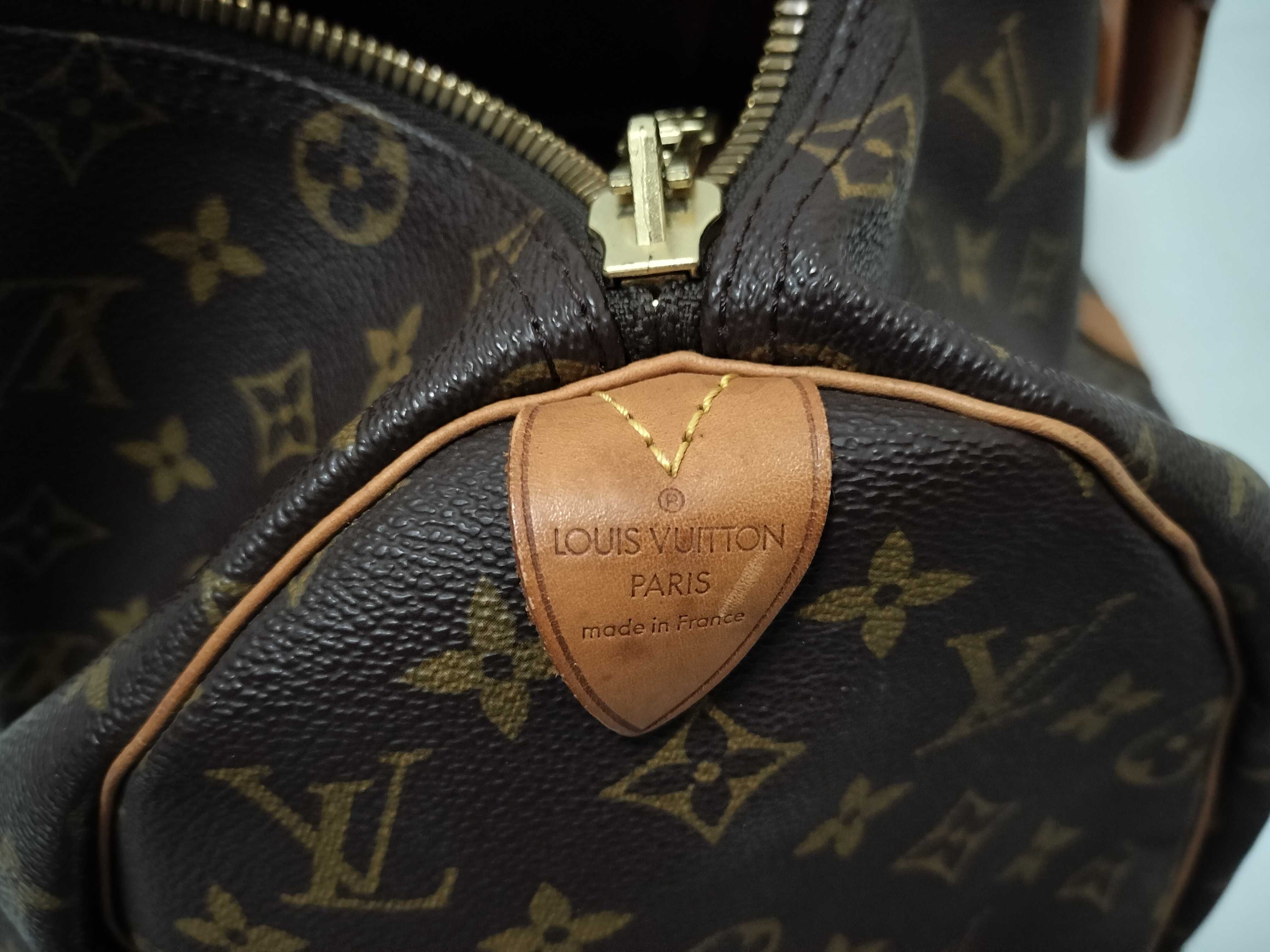Monogram Keepall 45 Boston Bag with Handle, Name Tag, and Padlock — view 11