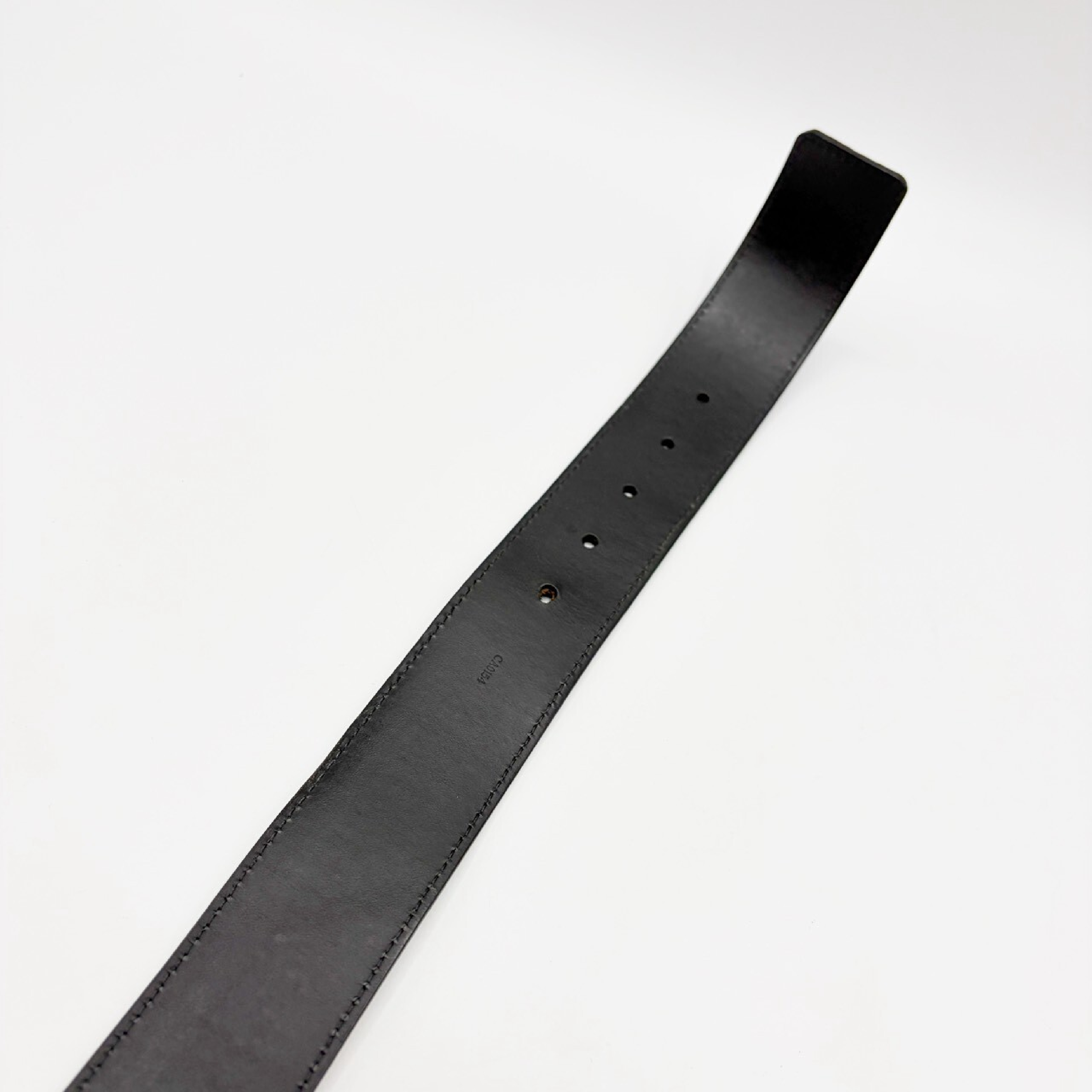 Micro Damier Ceinture LV Initial Black Belt — view 6