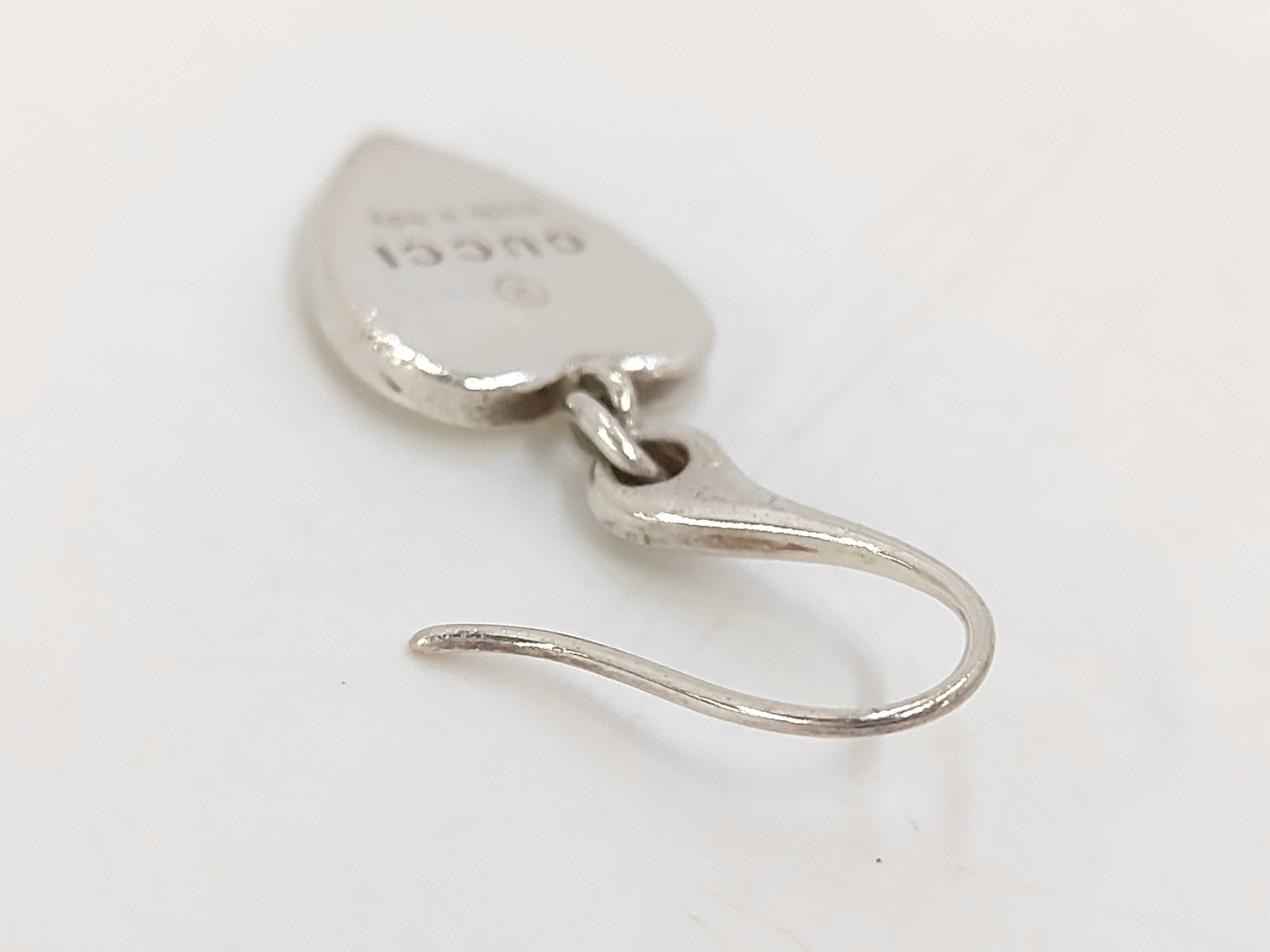 trademark heart hook earring (single earring) — view 4