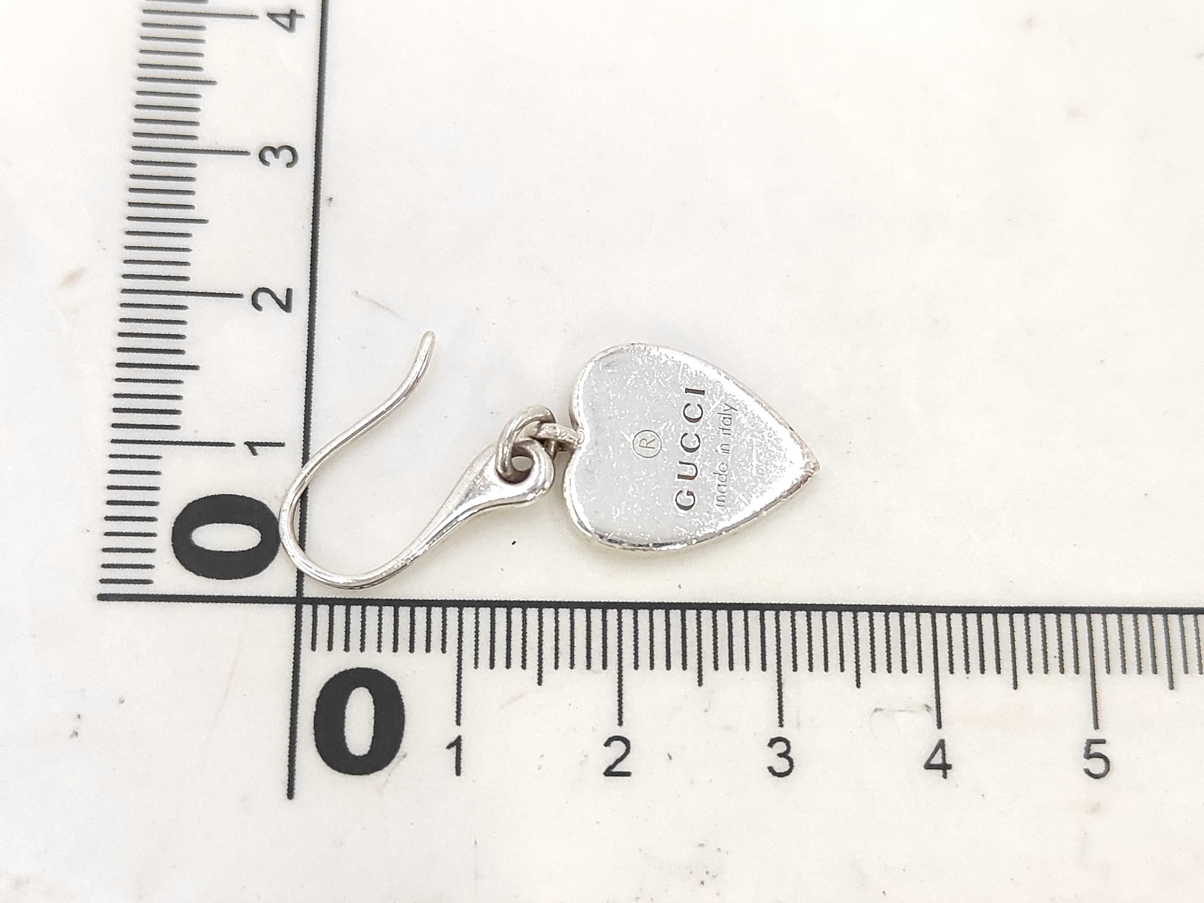 trademark heart hook earring (single earring) — view 6