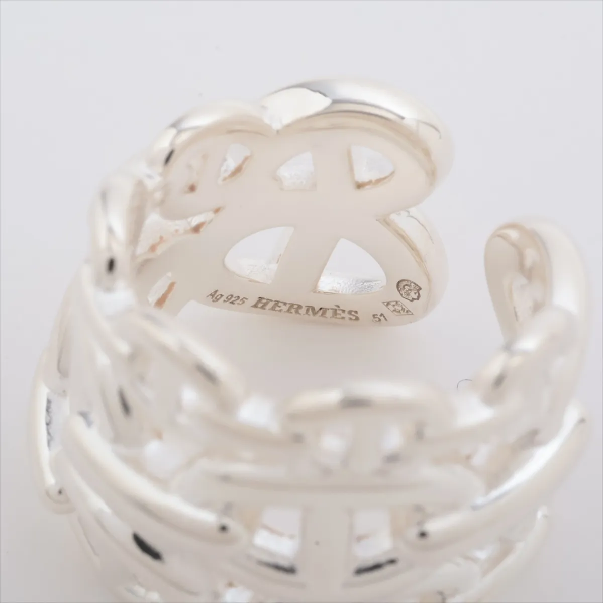 Chaine d'Ancle Enchene GM 2025 Ring 51 925 13.7g Silver 25AG288253 — view 3