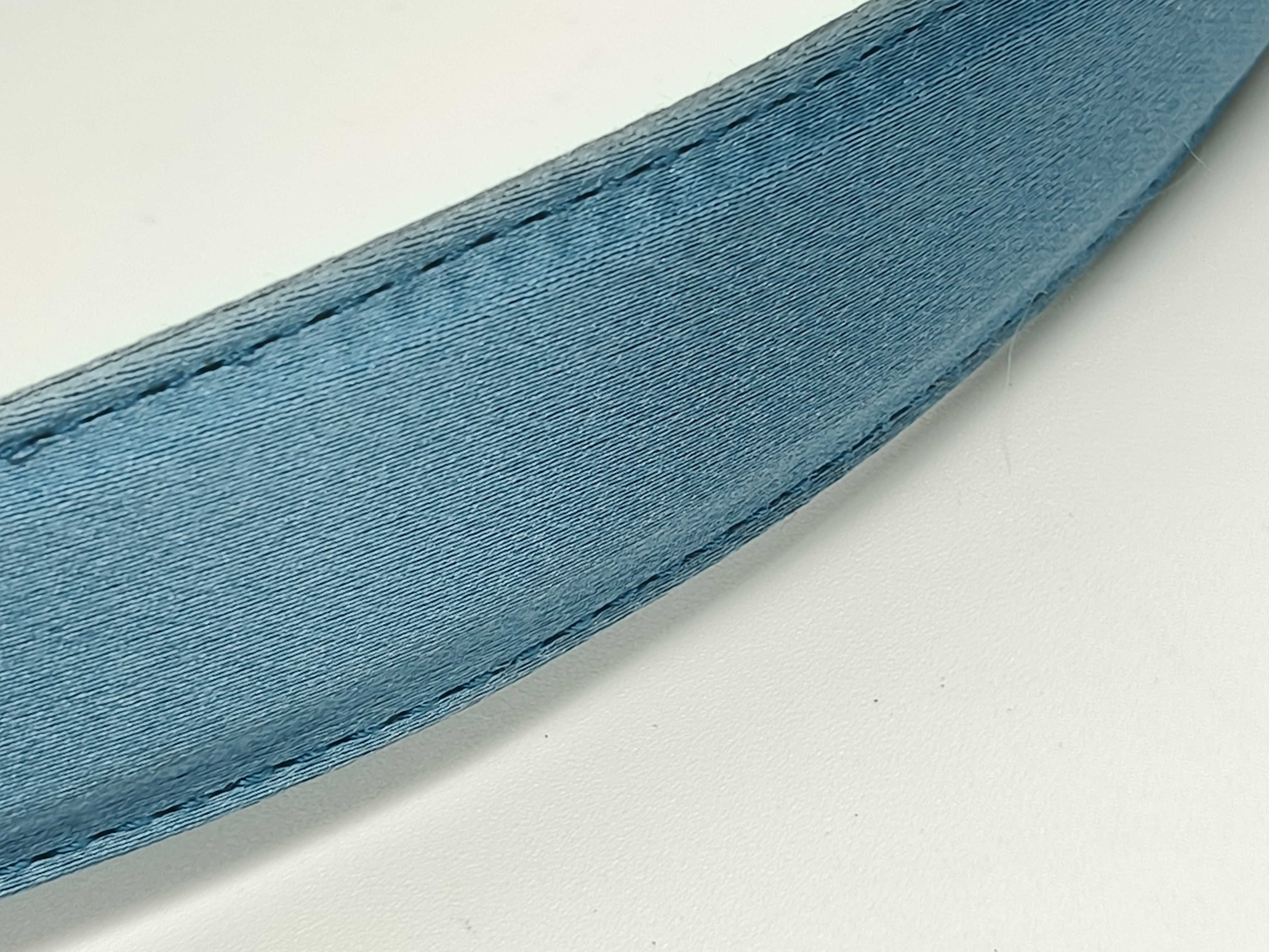 Satin Triangle Logo Accessory Pouch — view 4