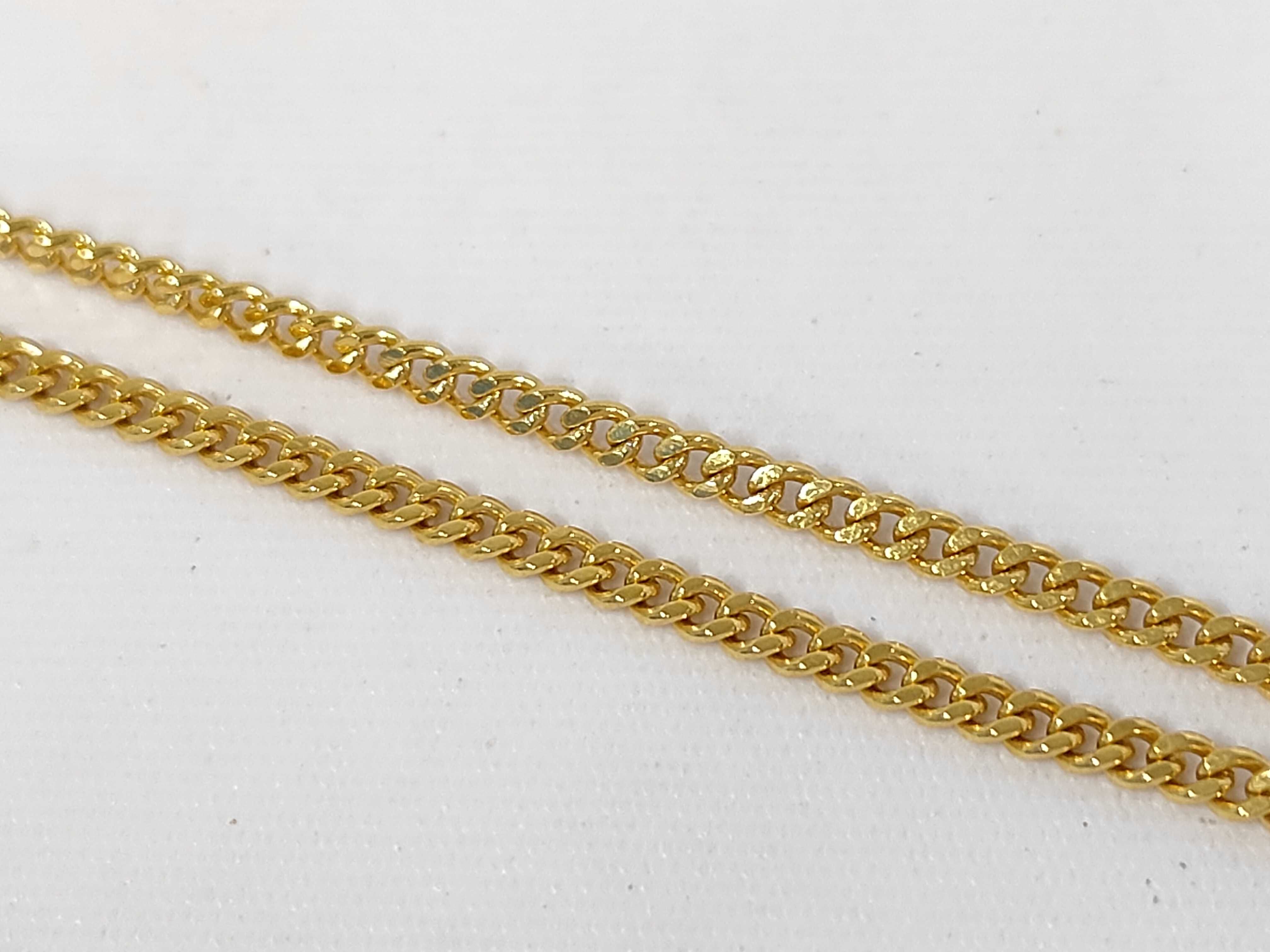 rhinestone necklace (stone missing) 0902-1 necklace — view 8