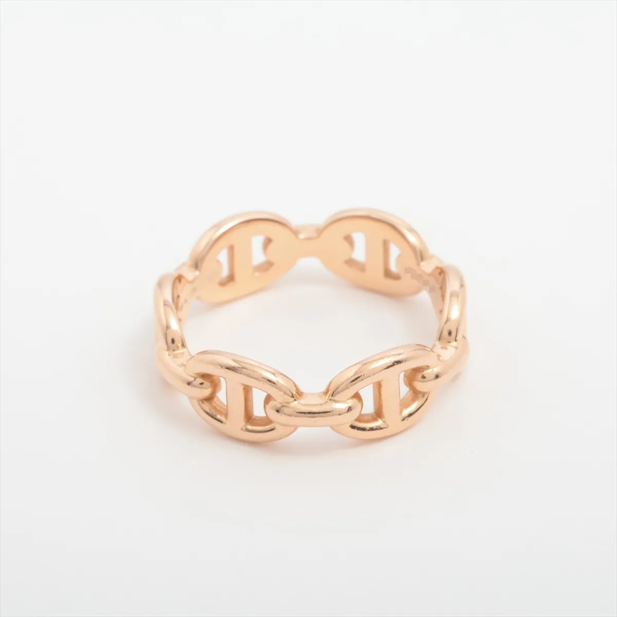 Chaine d'Ancre Enchainée Ring, 750 (PG), 3.7g, Size 49, 24BD007333, dents. — view 2