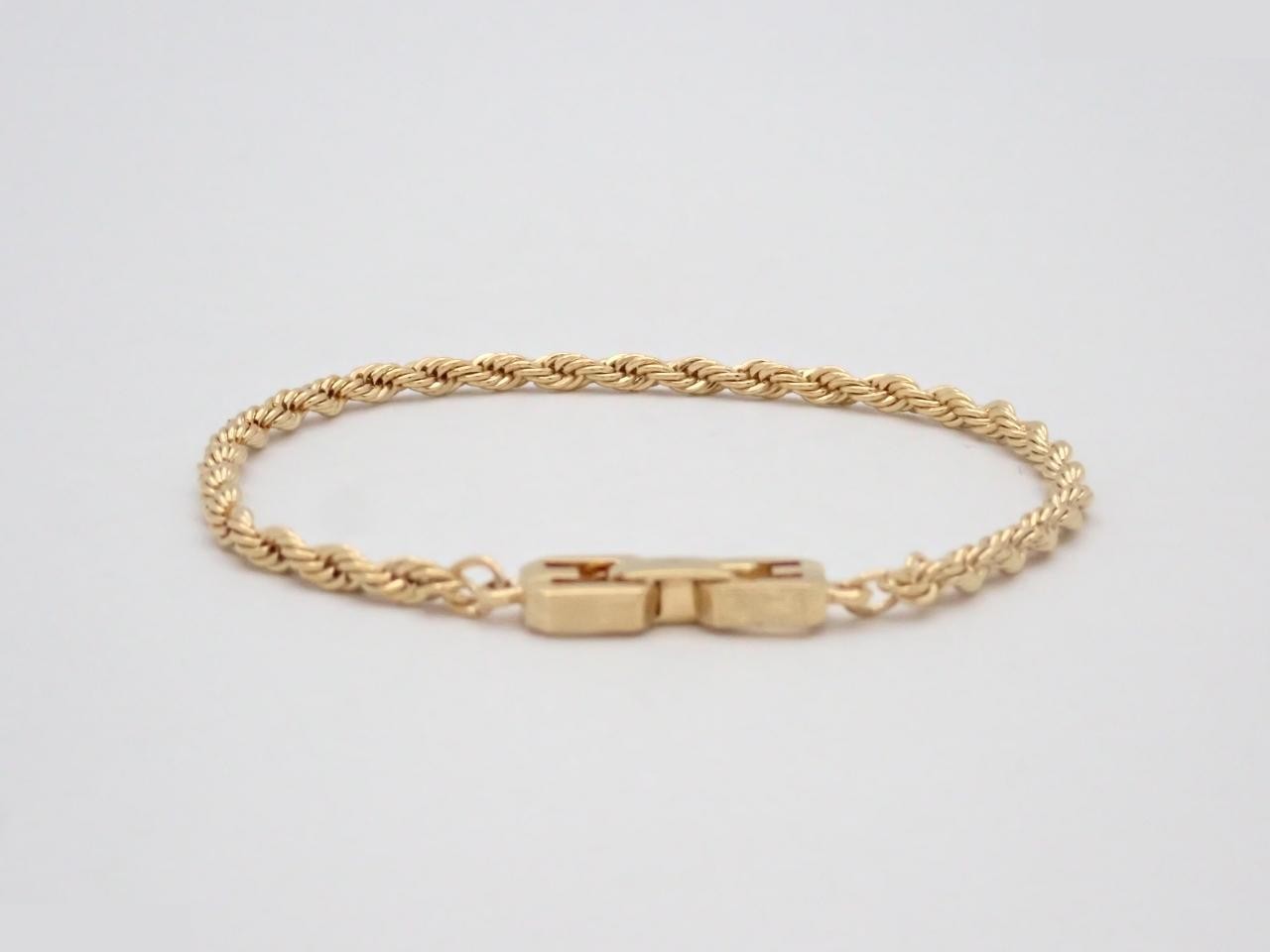 Other items: Precious metal bracelets and bangles (metal), wrist circumference approximately 17cm. — view 2