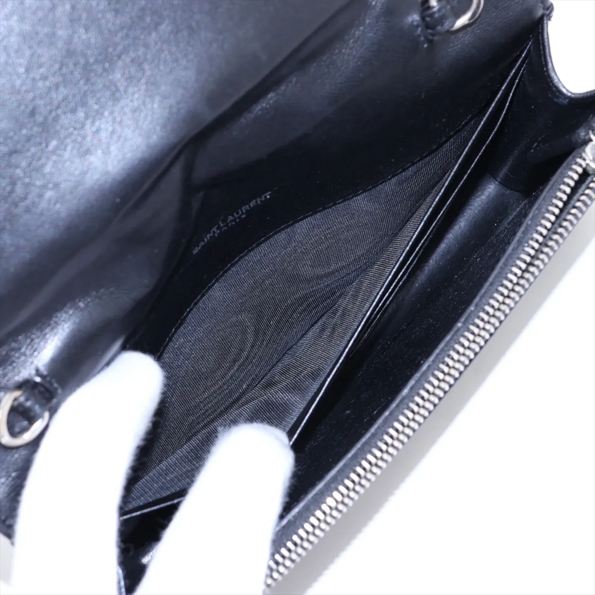 Velour Wallet Black 455263 — view 7