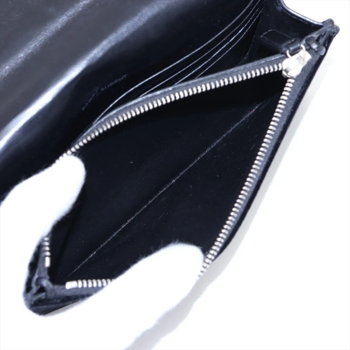 Velour Wallet Black 455263 — view 8