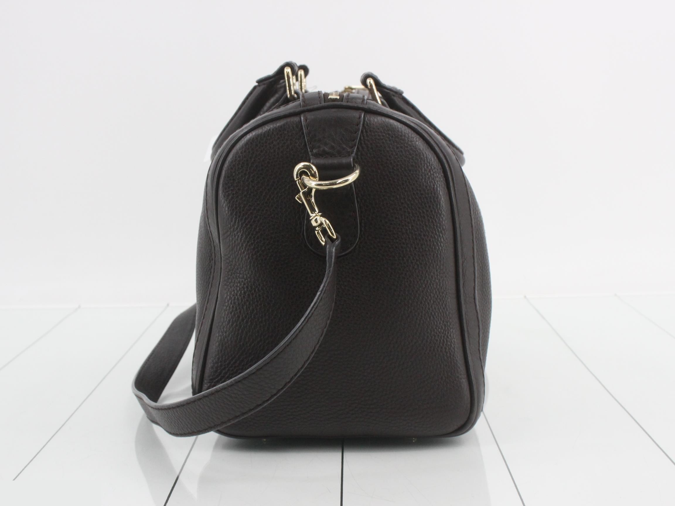 247205 Gucci Sherry Line Leather 2-Way Mini Boston Bag — view 3