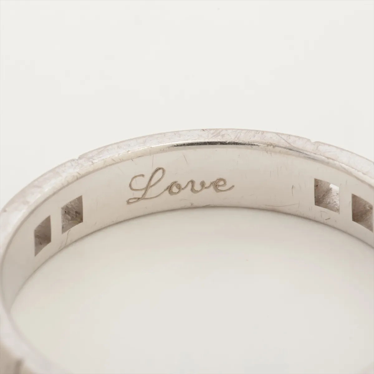 Hercules Ring, 750 (WG), 4.2g, size 53, initials 050500, hallmark — view 3