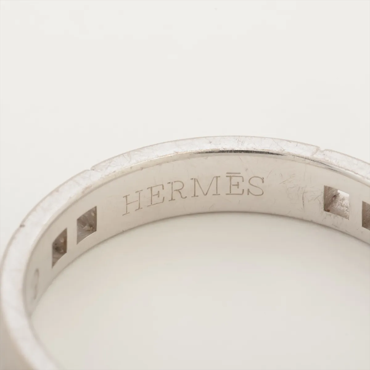 Hercules Ring, 750 (WG), 4.2g, size 53, initials 050500, hallmark — view 5