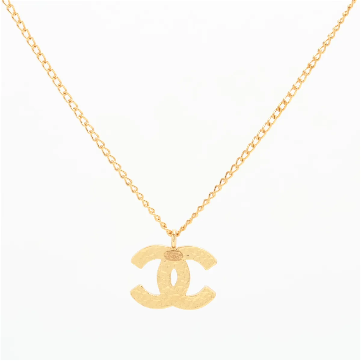 Coco Mark 02A Necklace GP Gold x Black — view 2