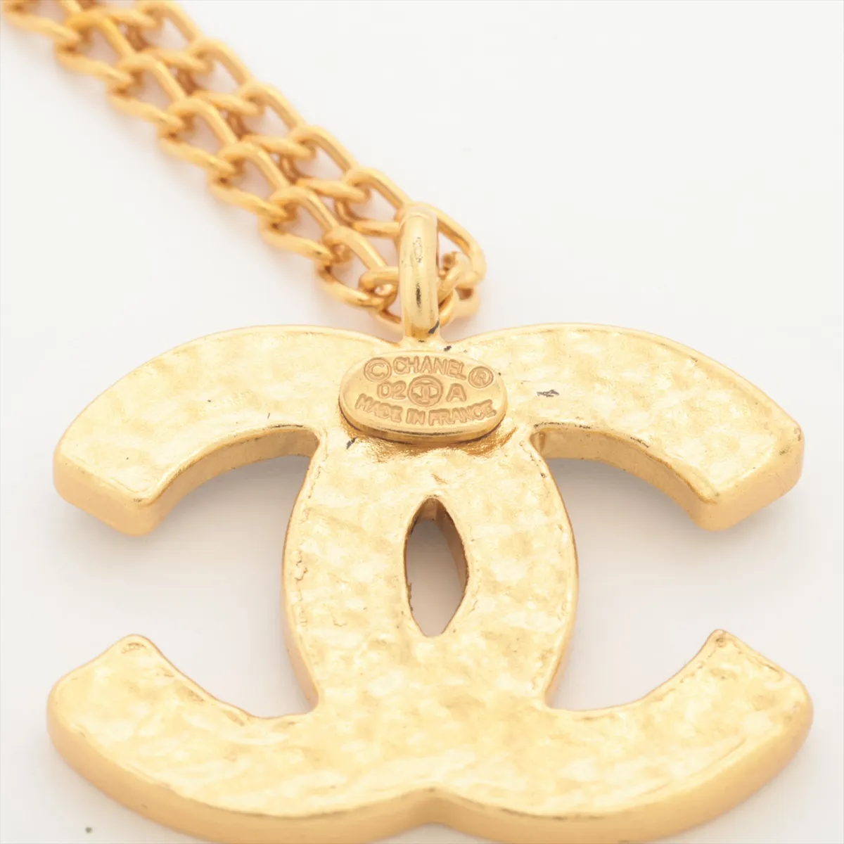 Coco Mark 02A Necklace GP Gold x Black — view 4
