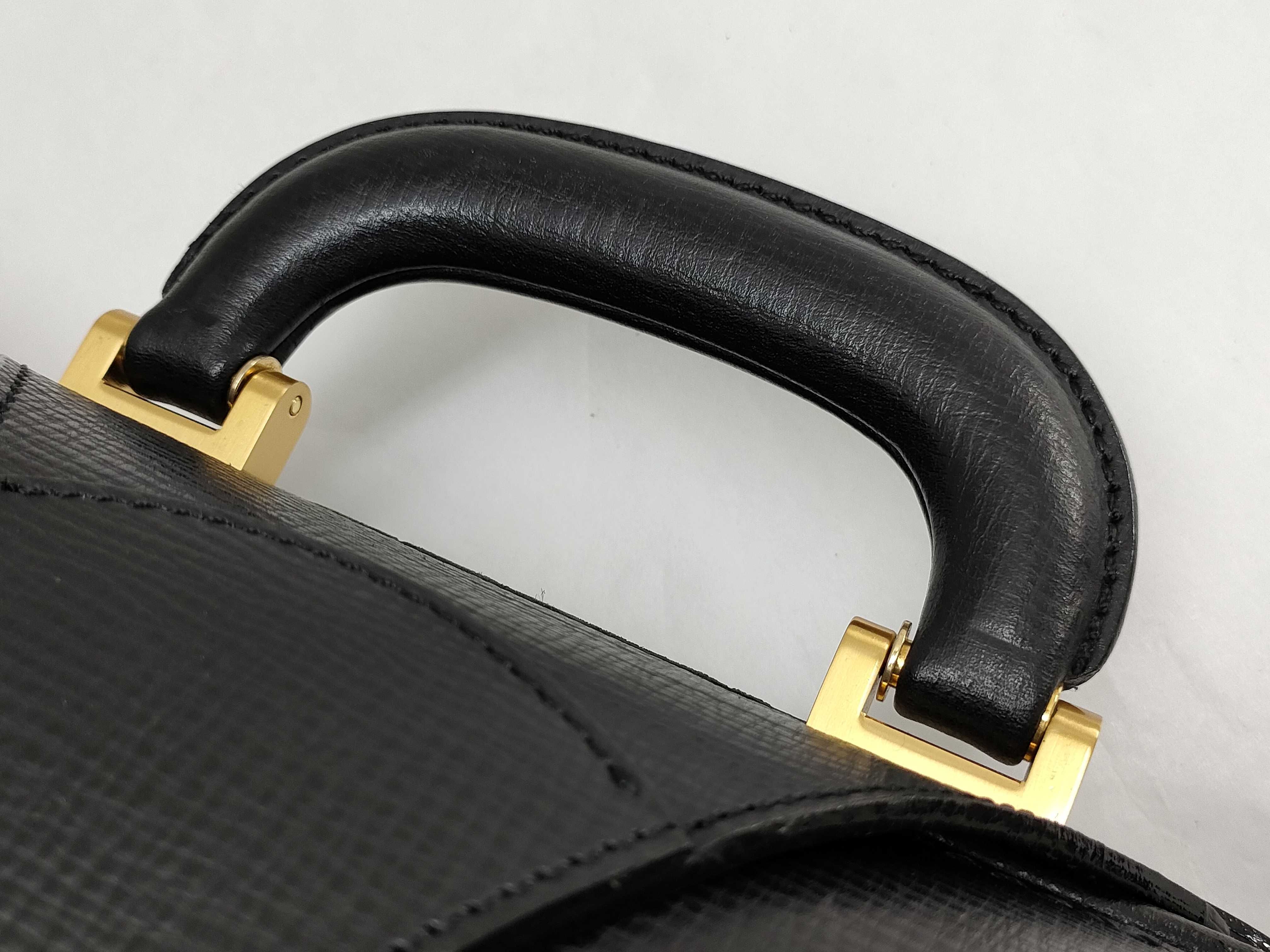Business Bag, Doctor's Bag, Leather, Black Business Bag — view 3