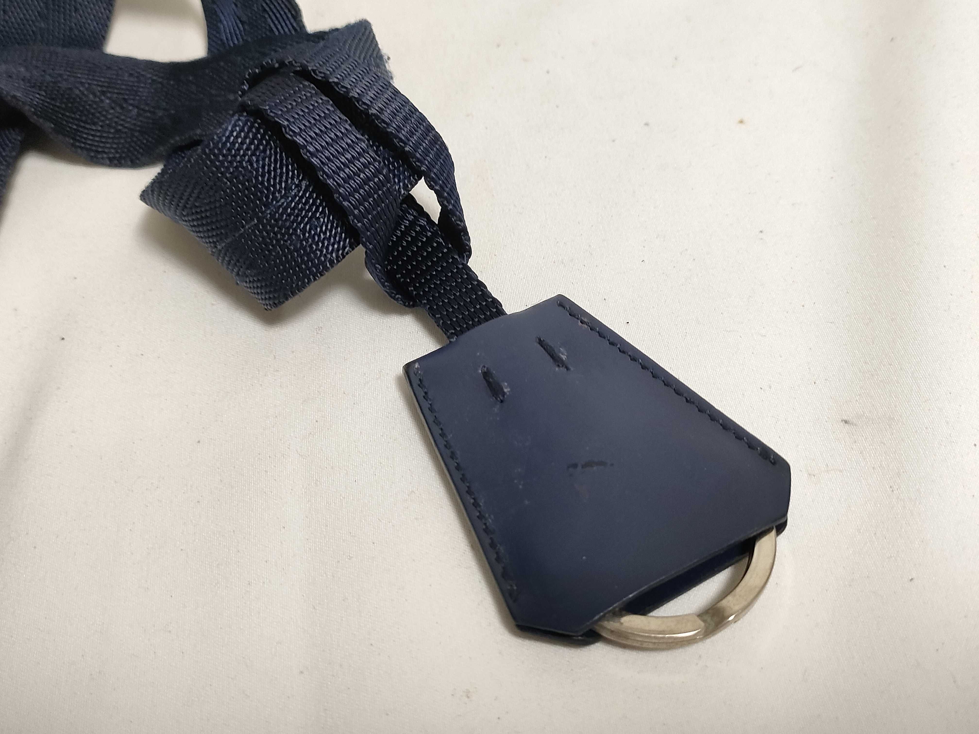 Nylon Prada Tote Bag, Navy Nylon Tote Bag — view 13