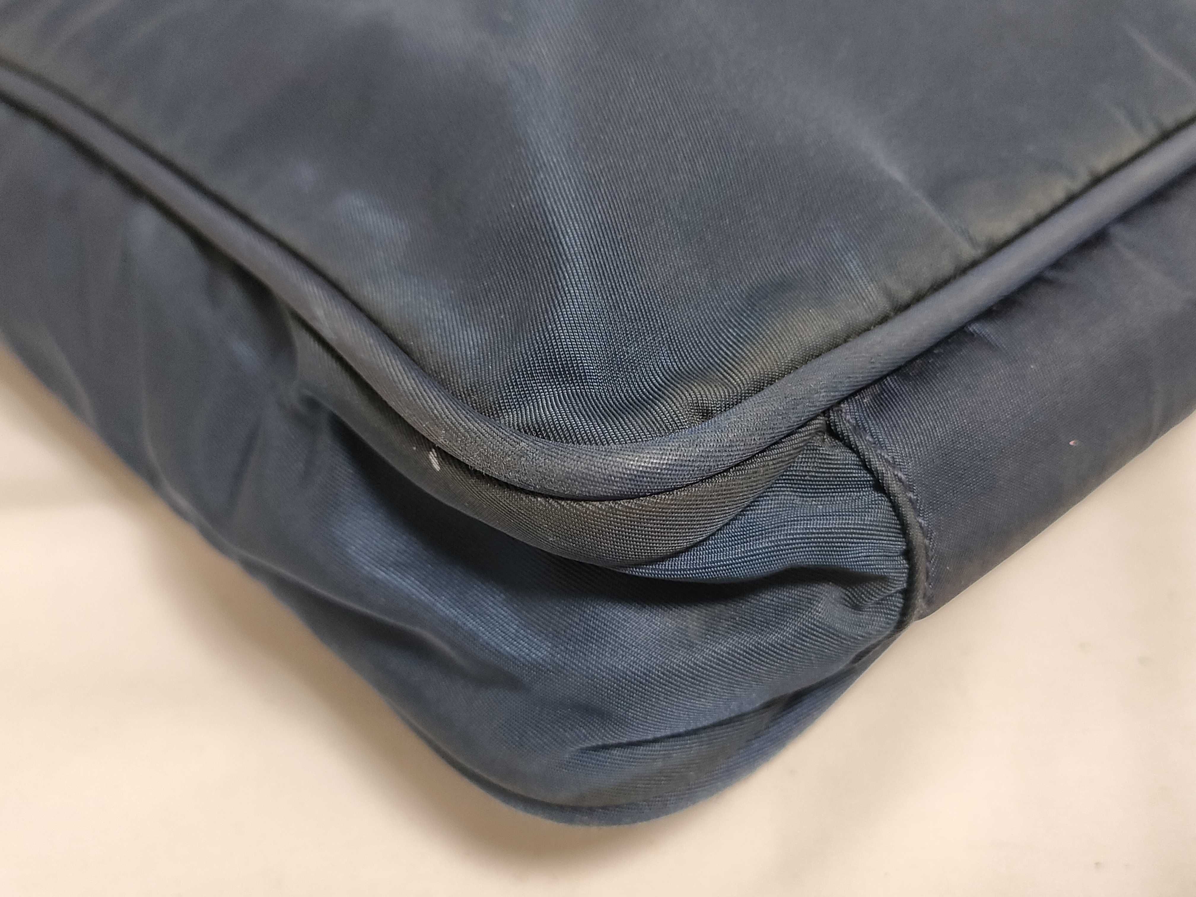 Nylon Prada Tote Bag, Navy Nylon Tote Bag — view 4