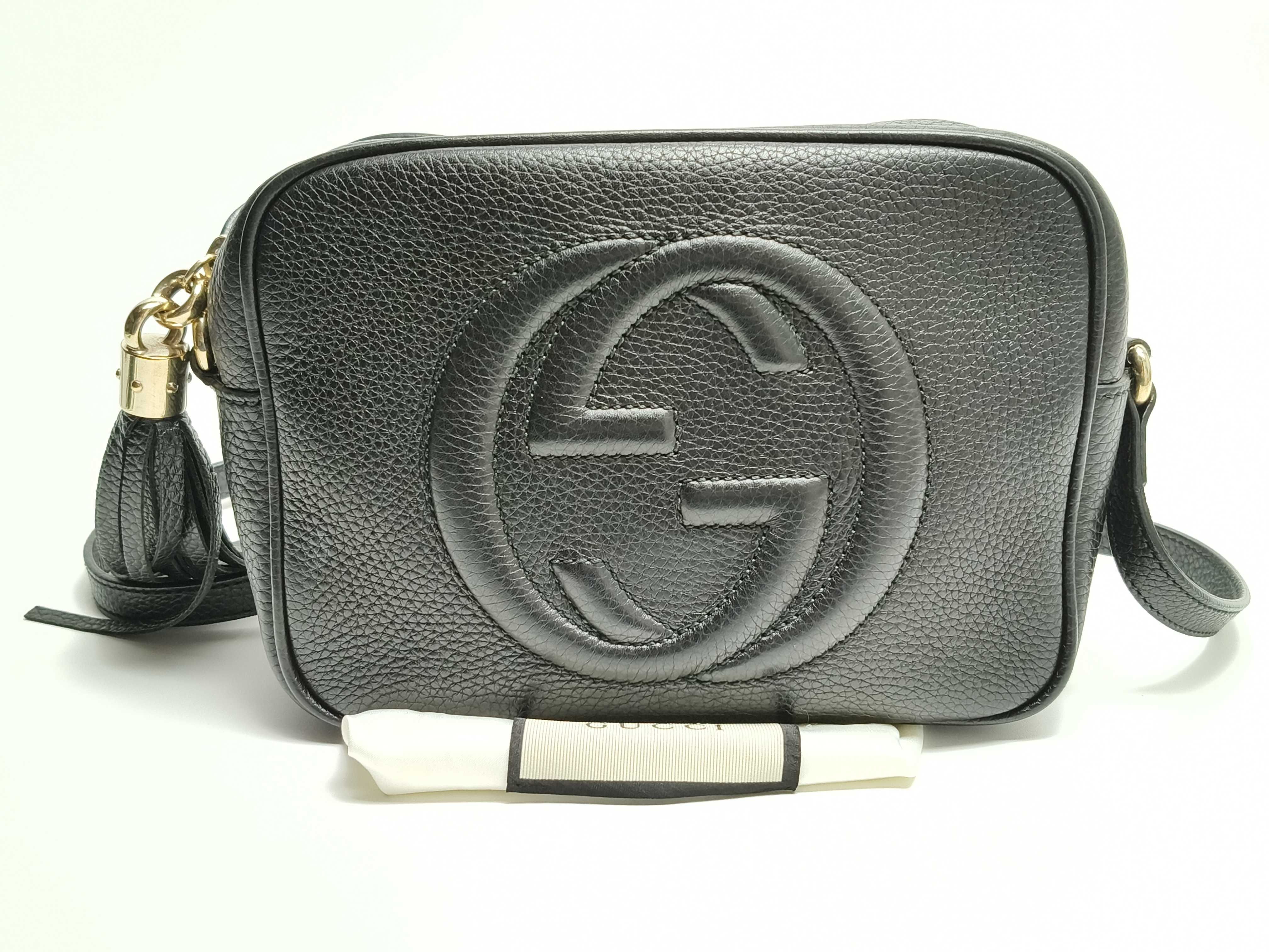Soho 308364 Interlocking G Tassel Shoulder Bag